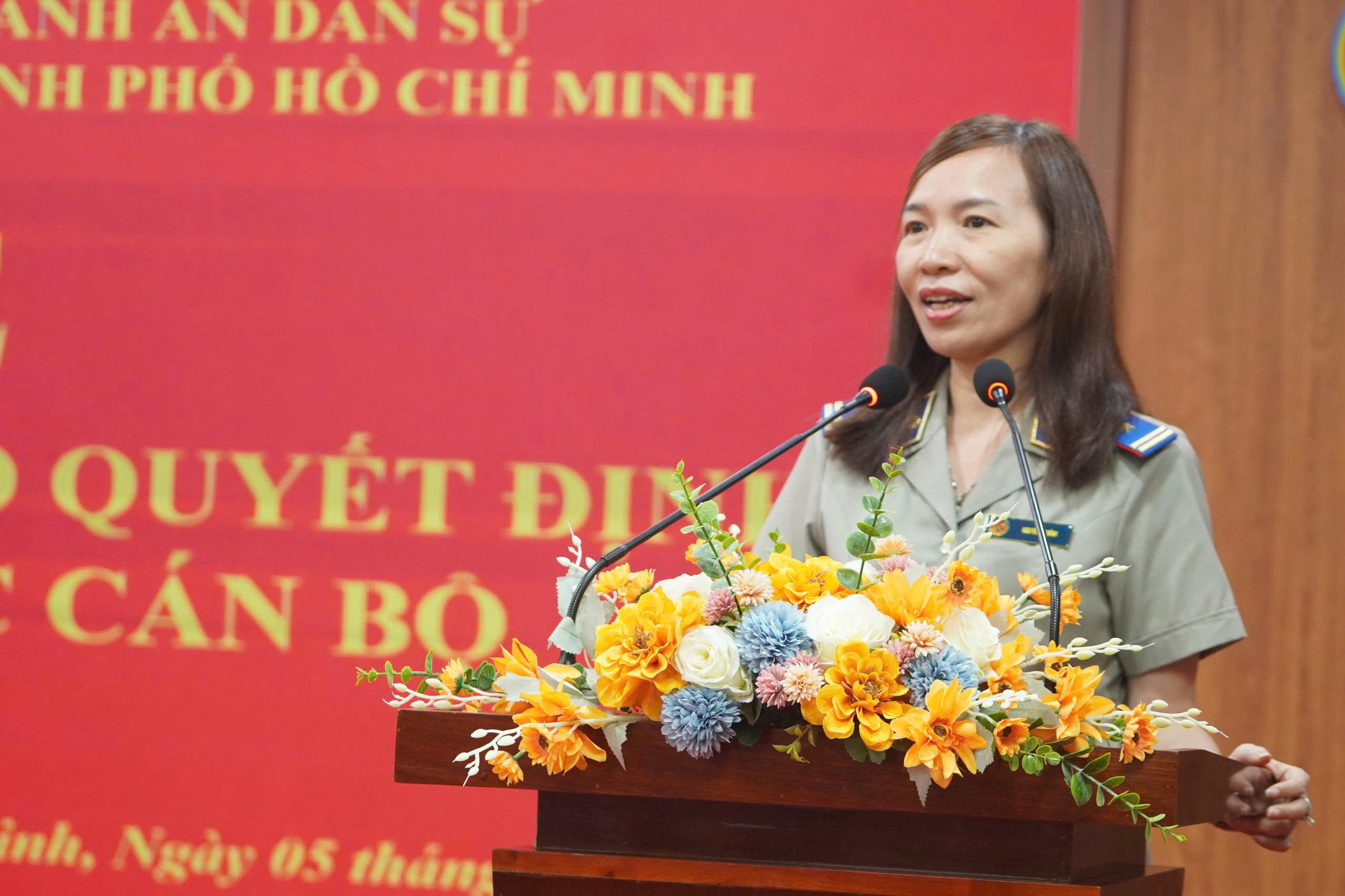 Lễ công bố và trao Quyết định bổ nhiệm công chức giữ chức vụ lãnh đạo phòng Phòng Tài chính - Kế toán