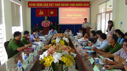 Chi cục Thi hành án dân sự Quận 7 tổ chức Hội nghị triển khai công tác năm 2017.