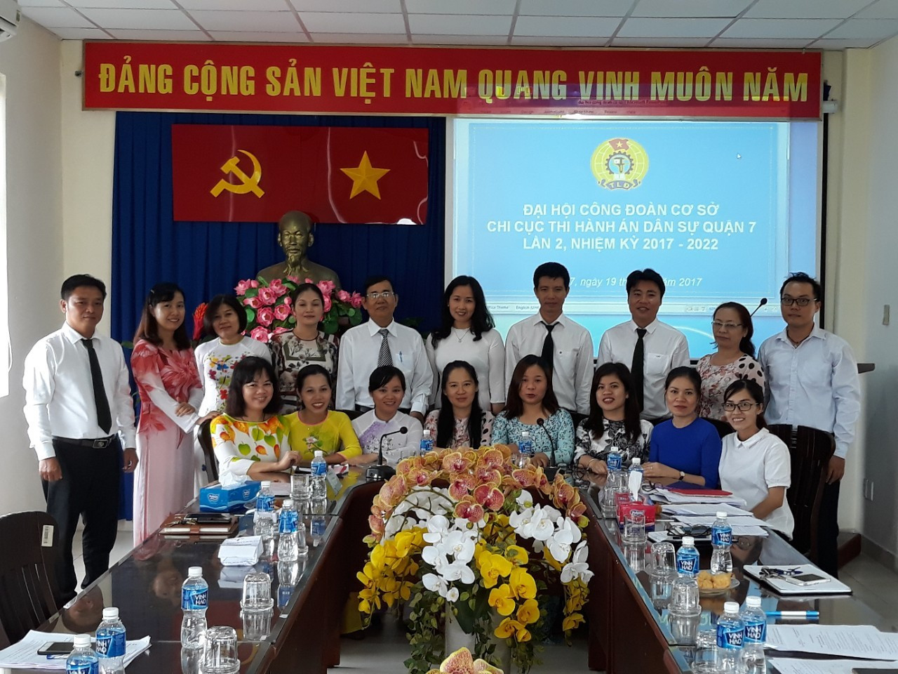 Chi cục Thi hành án dân sự Quận 7 long trọng tổ chức các hoạt động chào mừng 71 năm ngày truyền thống thi hành án dân sự.