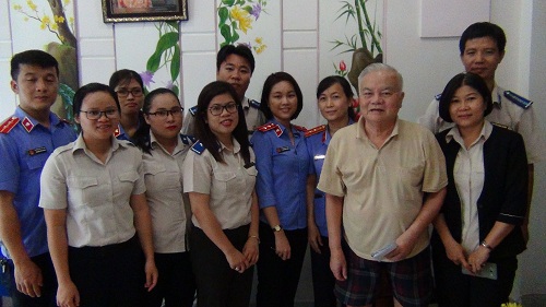 Chi cục Thi hành án dân sự Quận 7 kỷ niệm 70 năm ngày Thương binh - Liệt sỹ (27/7/1947-27/7/2017)