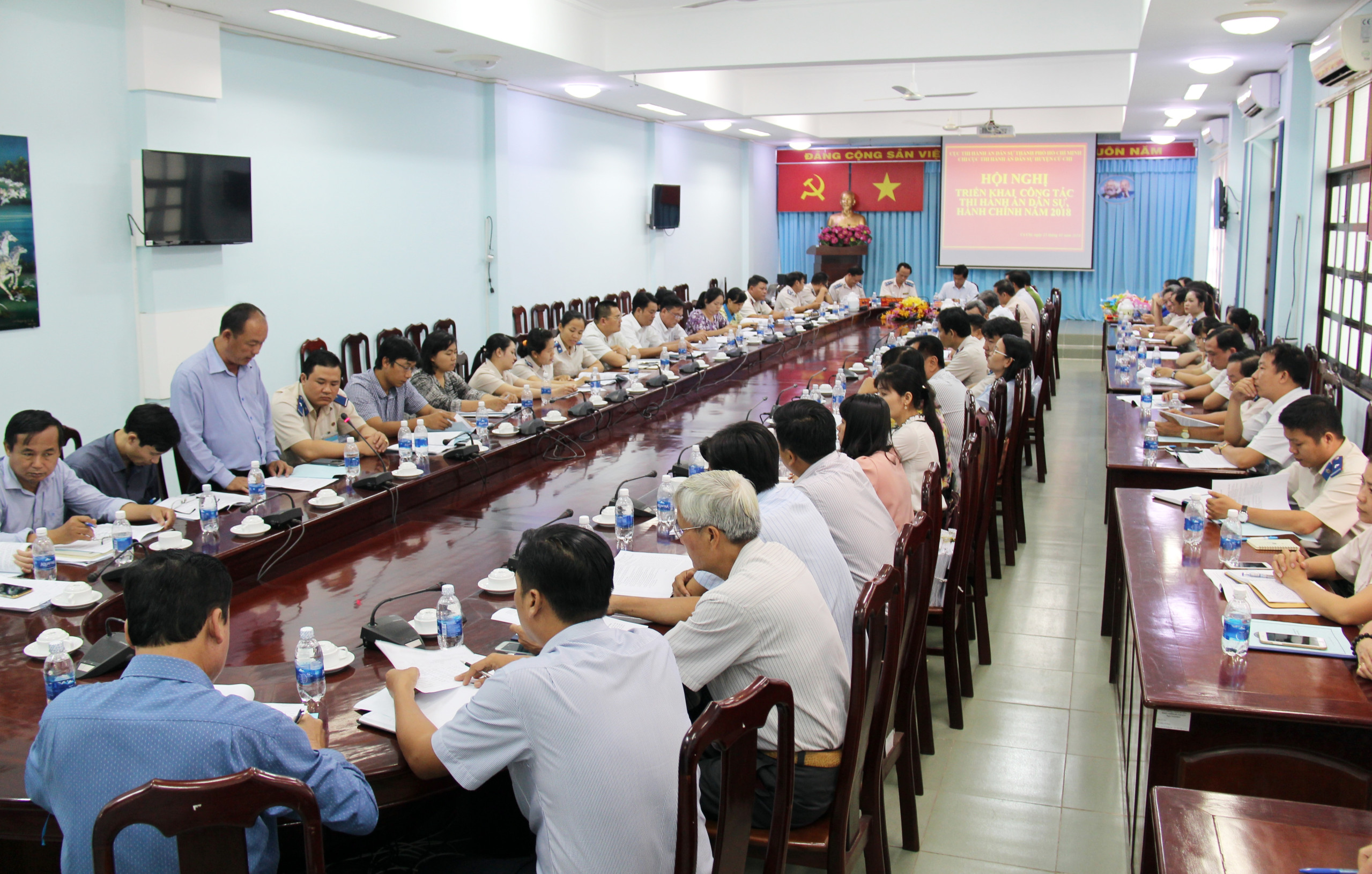 CHI CỤC THADS HUYỆN CỦ CHI NỖ LỰC TOÀN DIỆN CÁC MẶT CÔNG TÁC