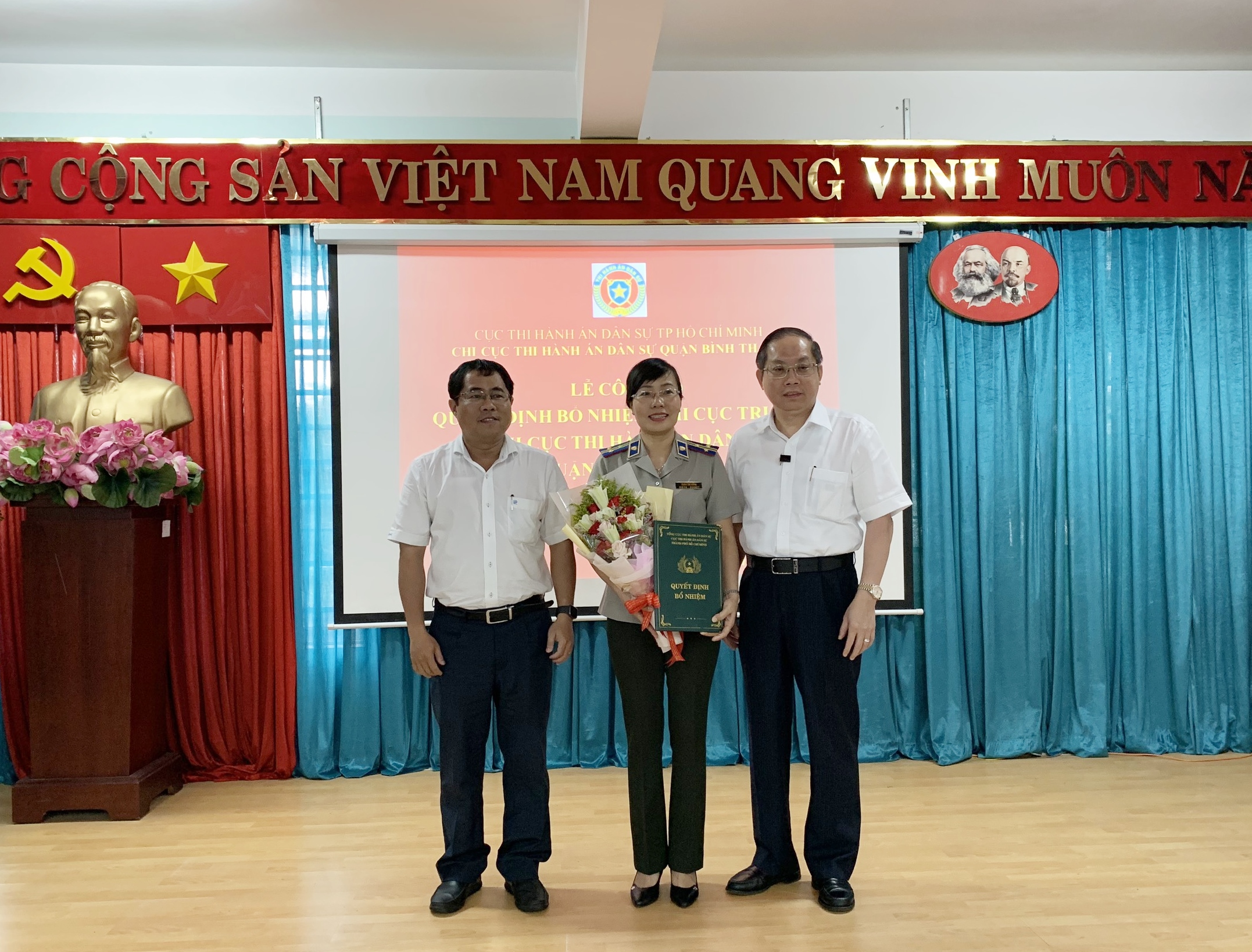 Chi cục THADS quận Bình Thạnh có tân Chi cục trưởng mới