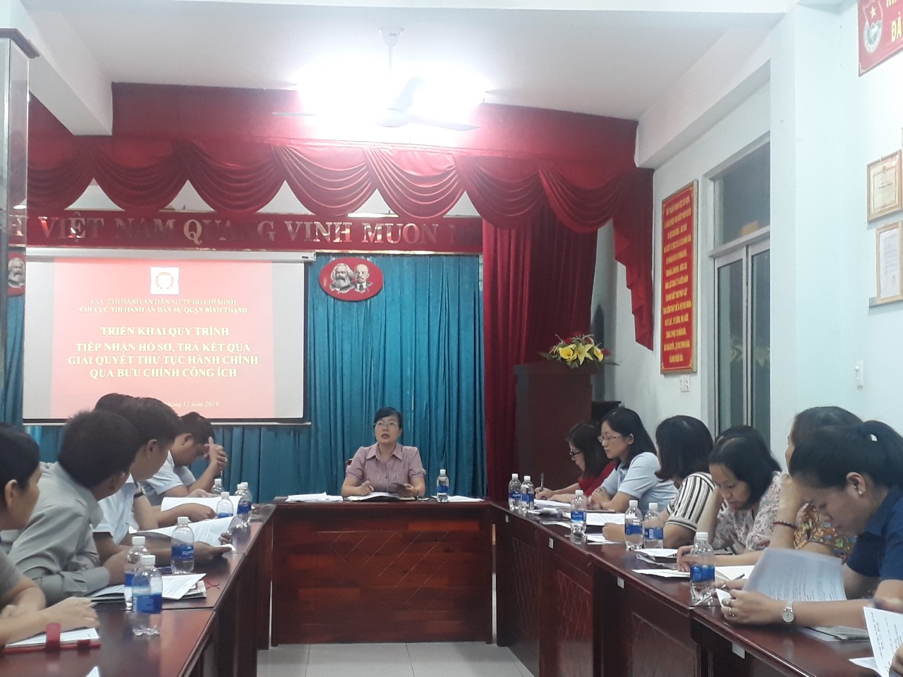 Triển khai quy trình tiếp nhận hồ sơ và trả kết quả giải quyết thủ tục hành chính qua dịch vụ Bưu chính công