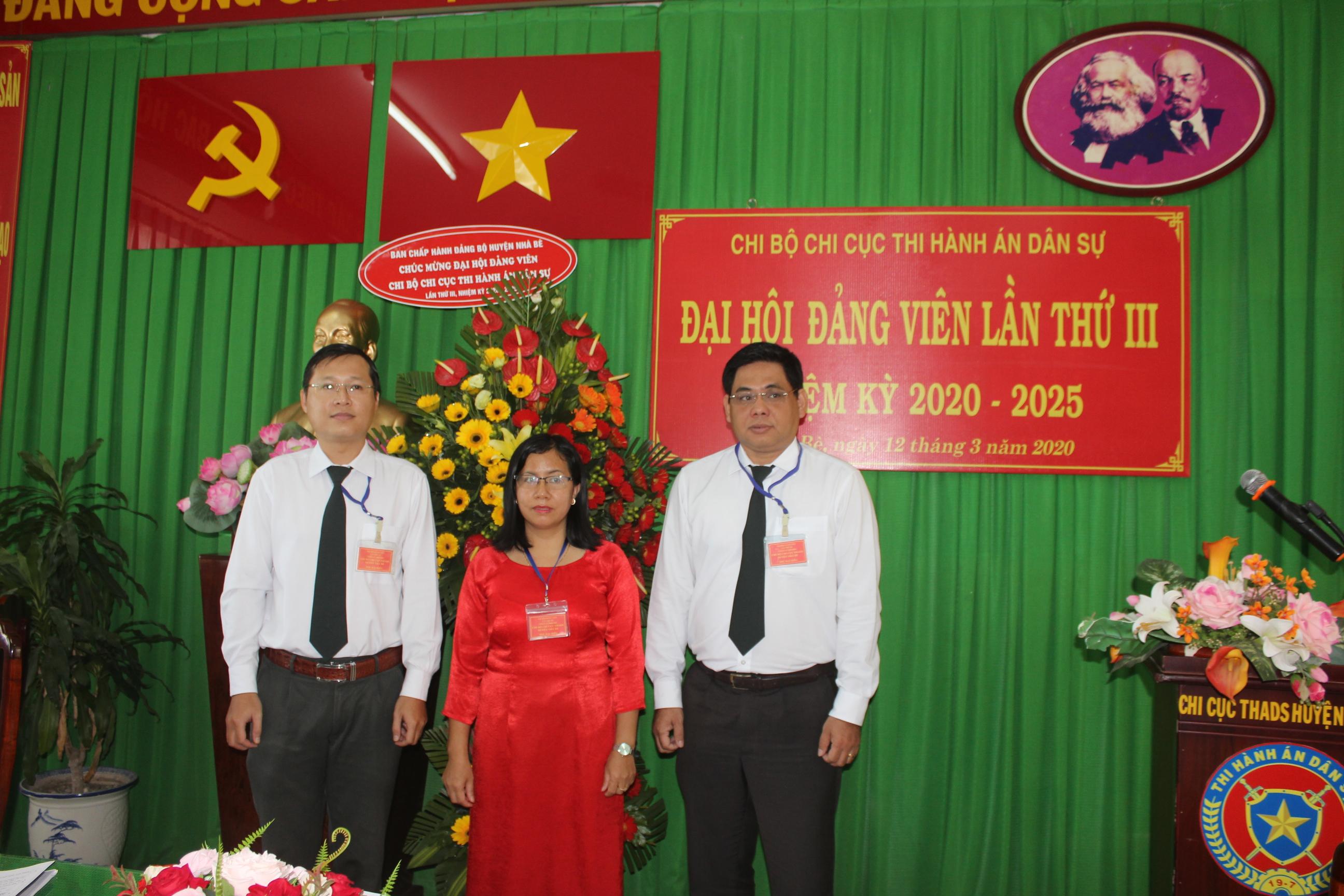 Chi Bộ Chi cục THADS huyện Nhà Bè tổ chức thành công Đại Hội lần thứ III, Nhiệm kỳ 2020 - 2025