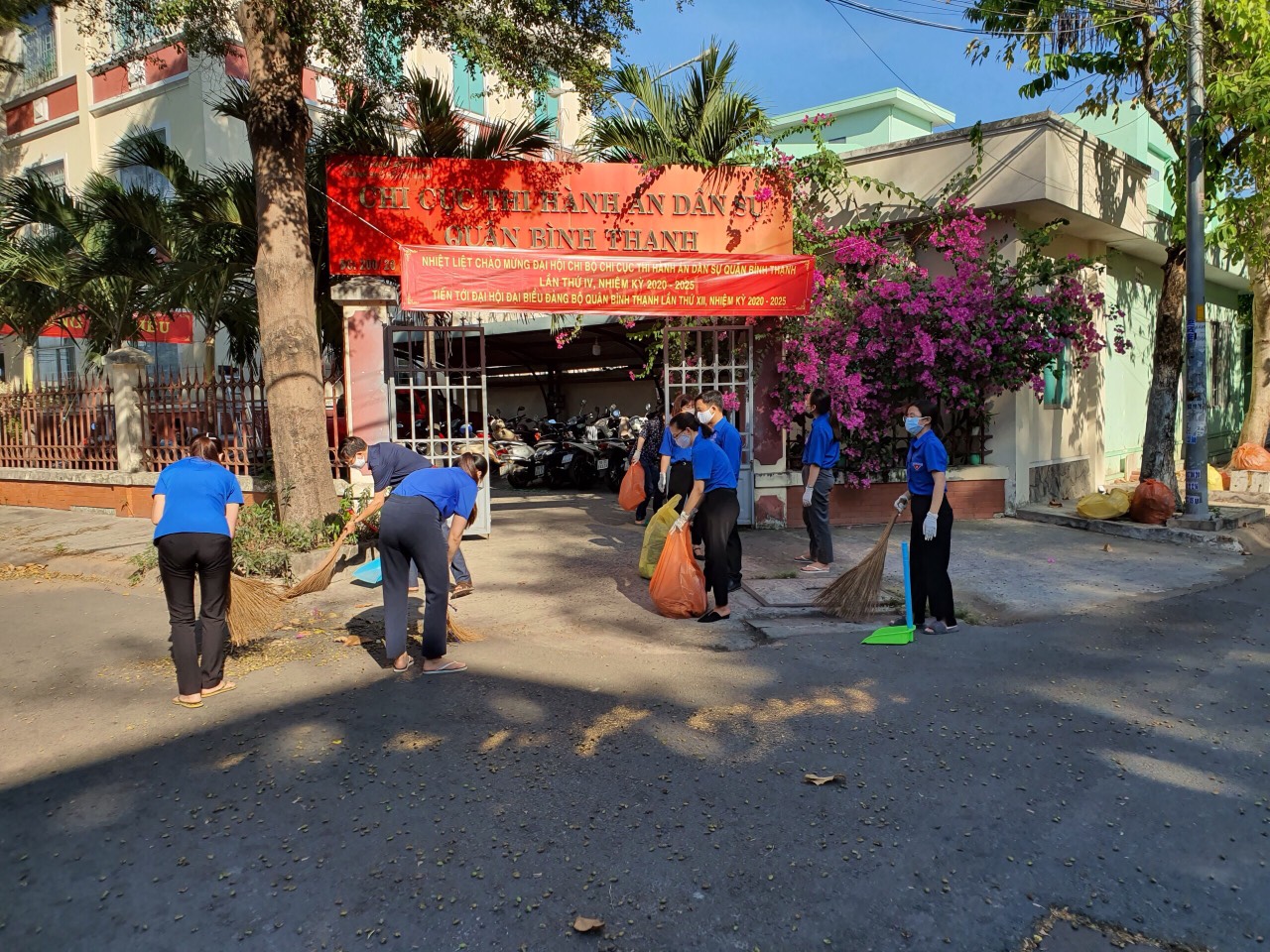 Chi Cục THADS quận Bình Thạnh chung tay phòng chống dịch Covid-19