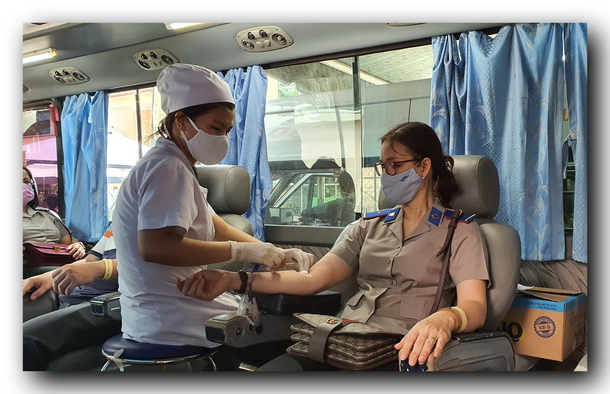 Chi cục Thi hành án dân sự quận Tân Bình tham gia Ngày hội Hiến máu tình nguyện quận Tân Bình năm 2020