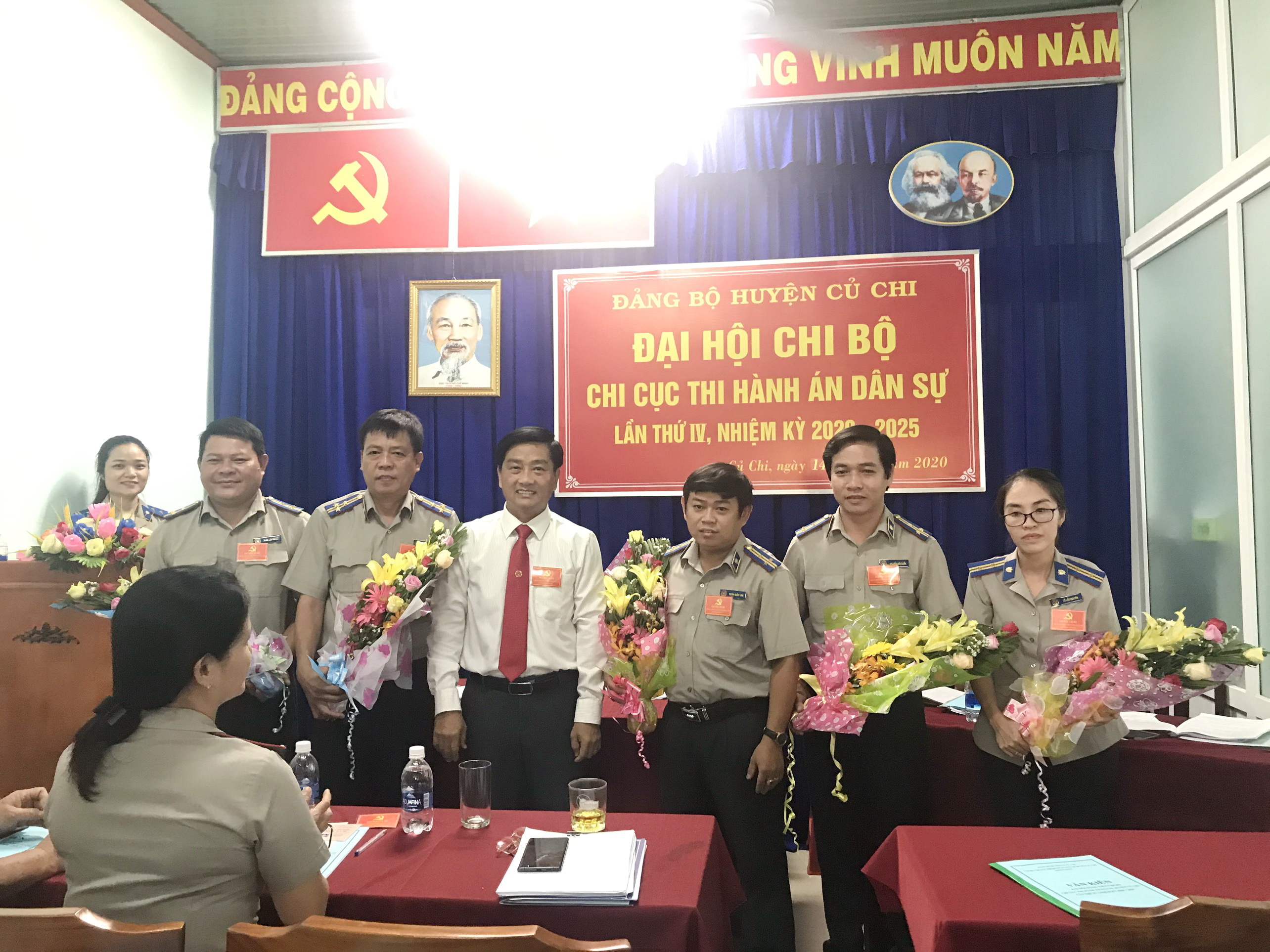 CHI BỘ CHI CỤC THADS HUYỆN CỦ CHI TỔ CHỨC THÀNH CÔNG ĐẠI HỘI ĐẢNG VIÊN LẦN THỨ IV, NHIỆM KỲ 2020-2025