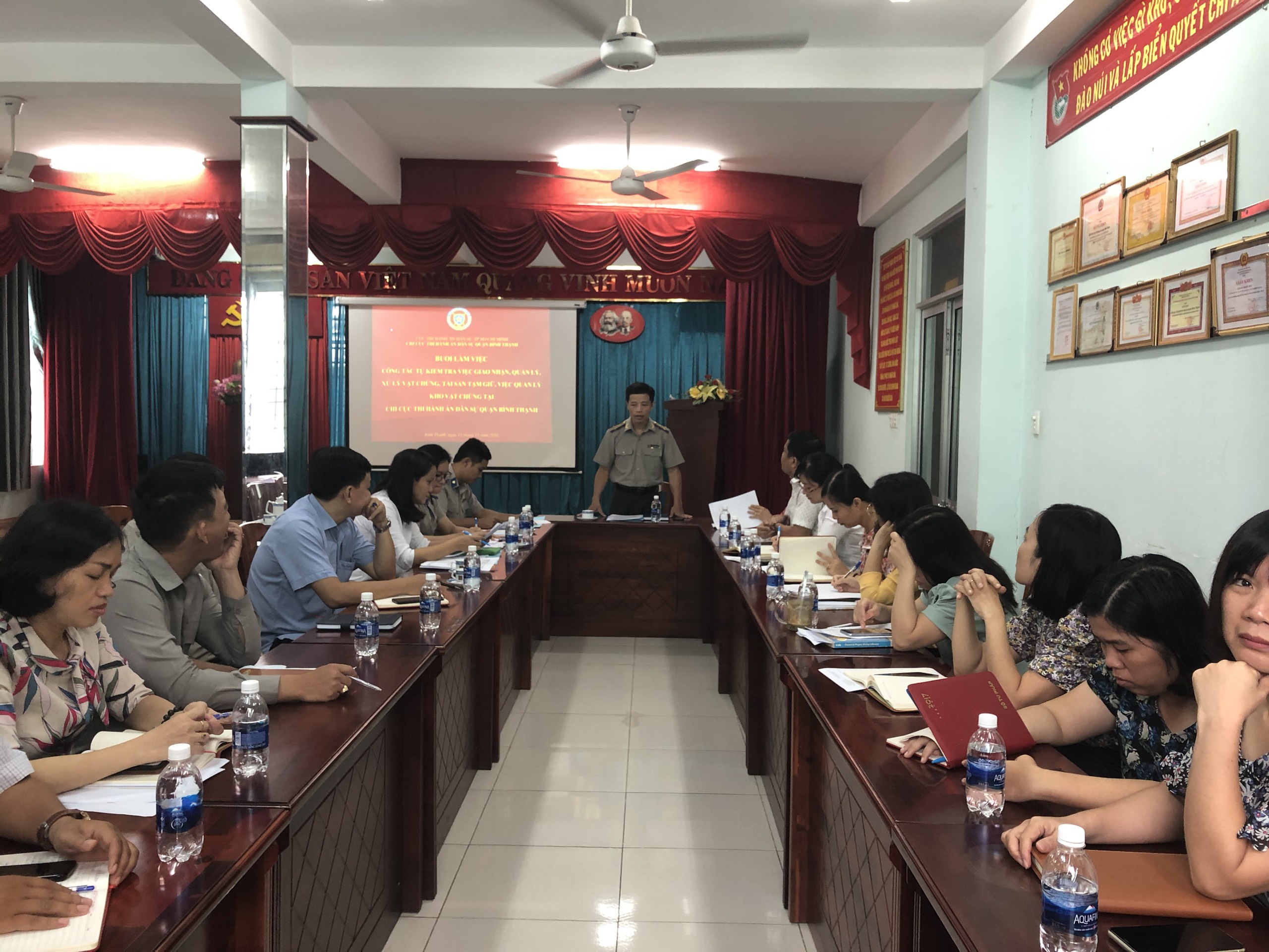 Tăng cường công tác kiểm tra, quản lý kho tang vật