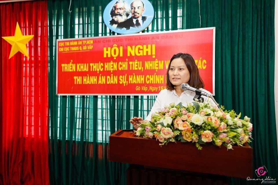 Công tác thi hành án dân sự Chi cục quận Gò Vấp đạt và vượt chỉ tiêu đề ra