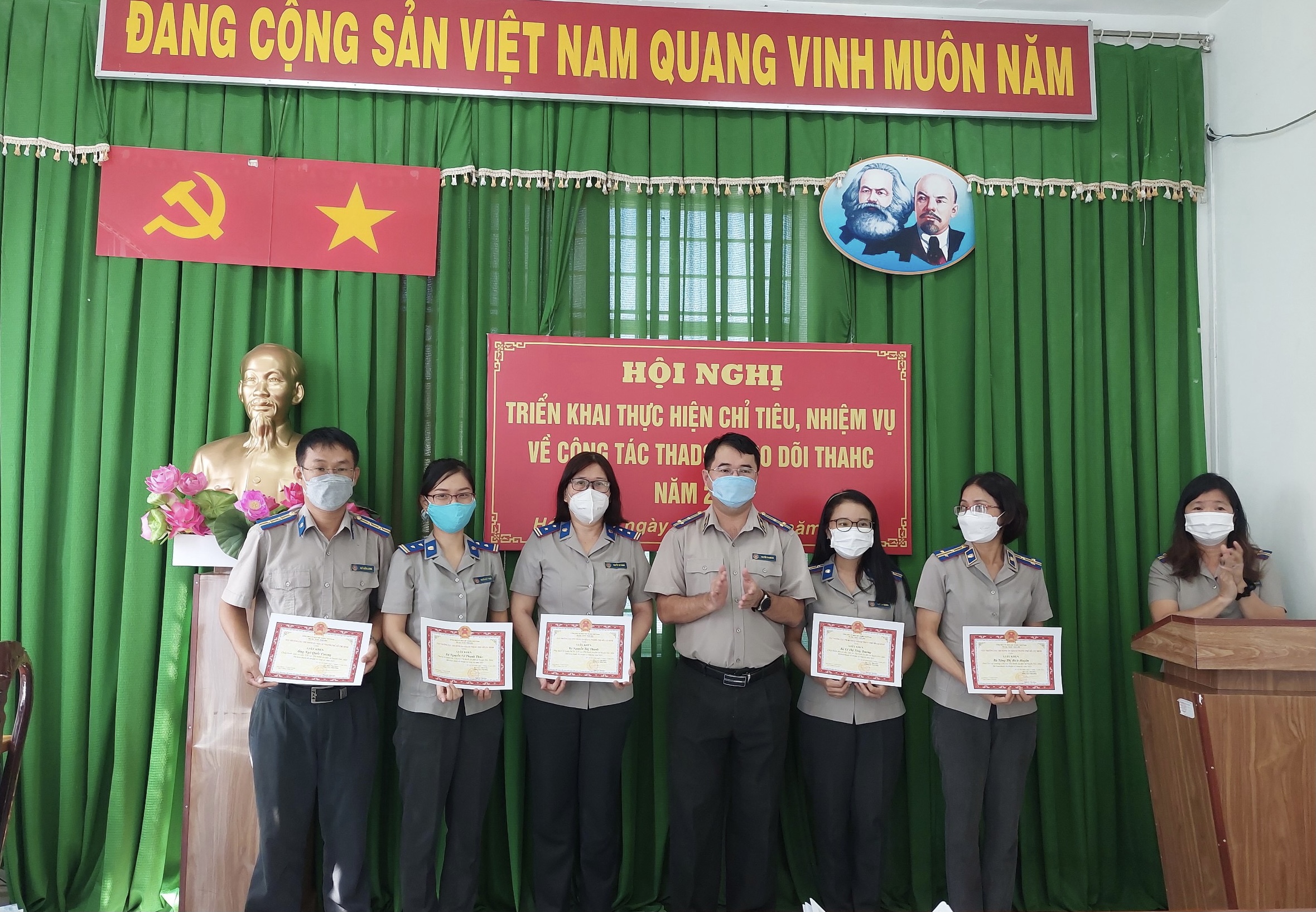 THADS huyện Hóc Môn:  Tập trung nguồn lực giải quyết các vụ việc có điều kiện thi hành  trên 01 năm trong năm 2022