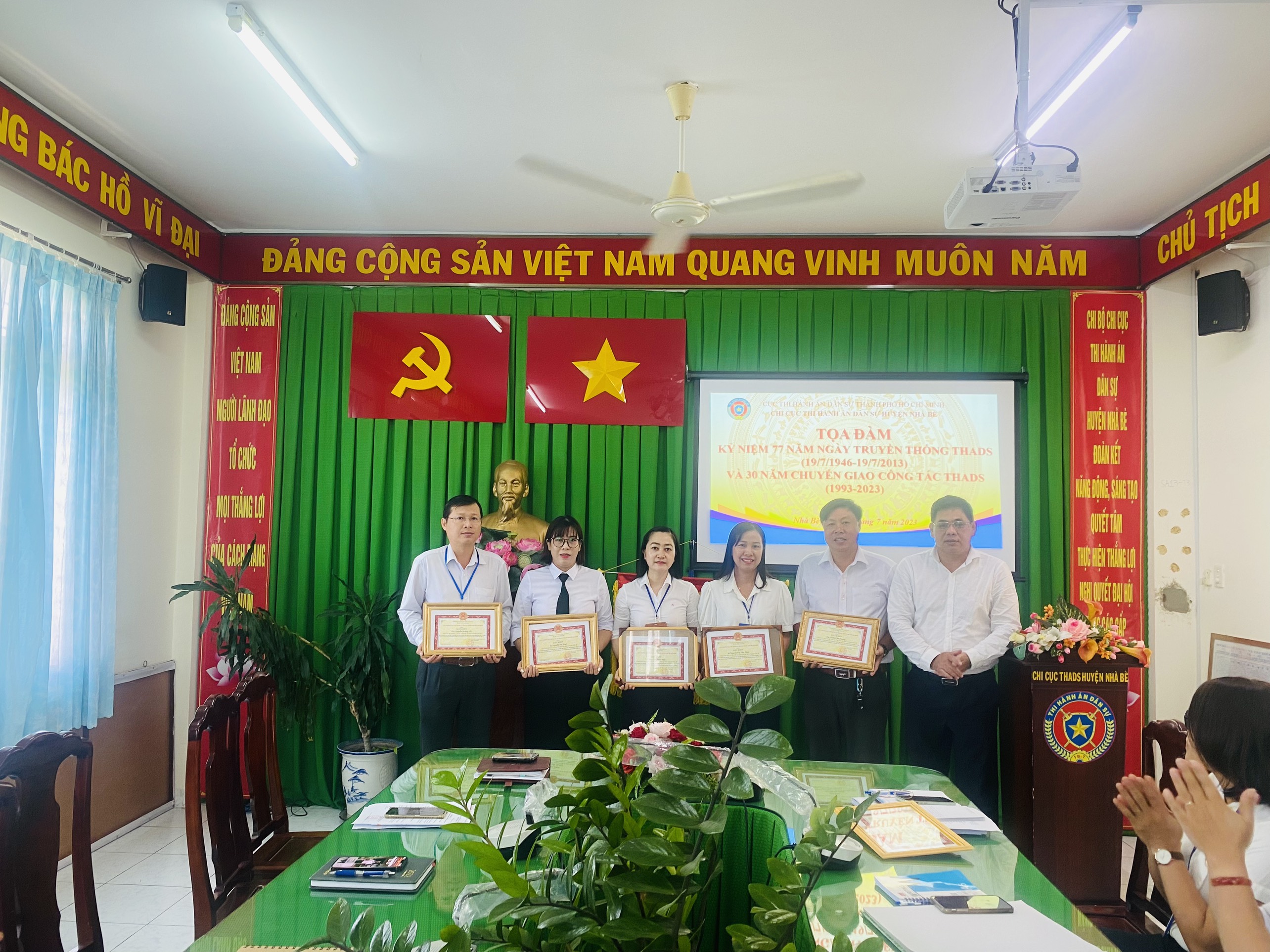 Chi cục Nhà Bè: Nhiều hoạt động trong tháng 7, Kỷ niệm ngày Truyền thống Thi hành án dân sự