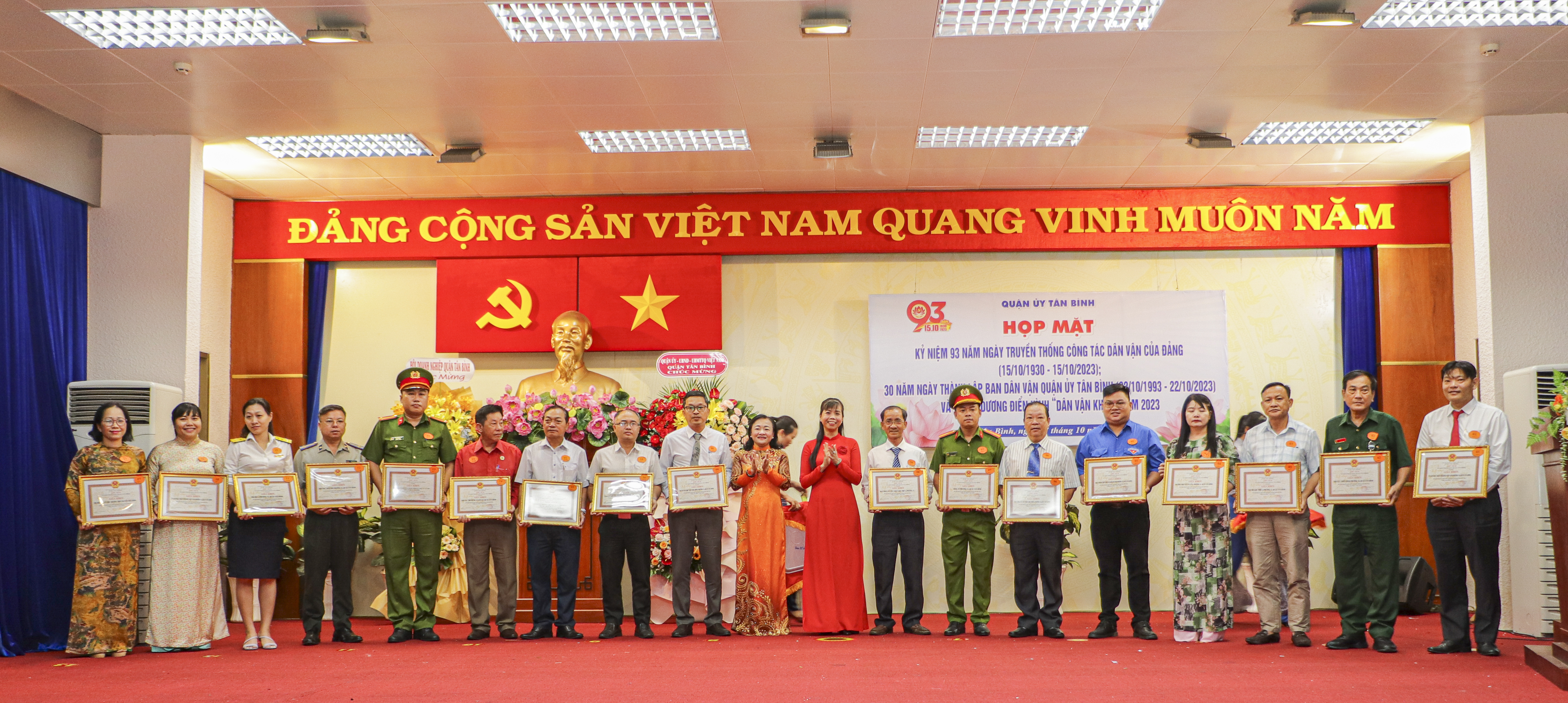 Tân Bình: thực hiện phong trào thi đua “Dân vận khéo” gắn với nâng cao hiệu quả công tác thi hành án dân sự