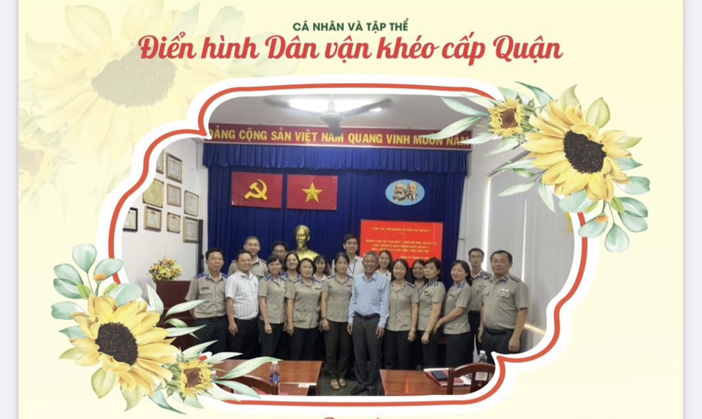 Chi Bộ Chi cục THADS dân sự Quận 3 tích cực thực hiện phong trào