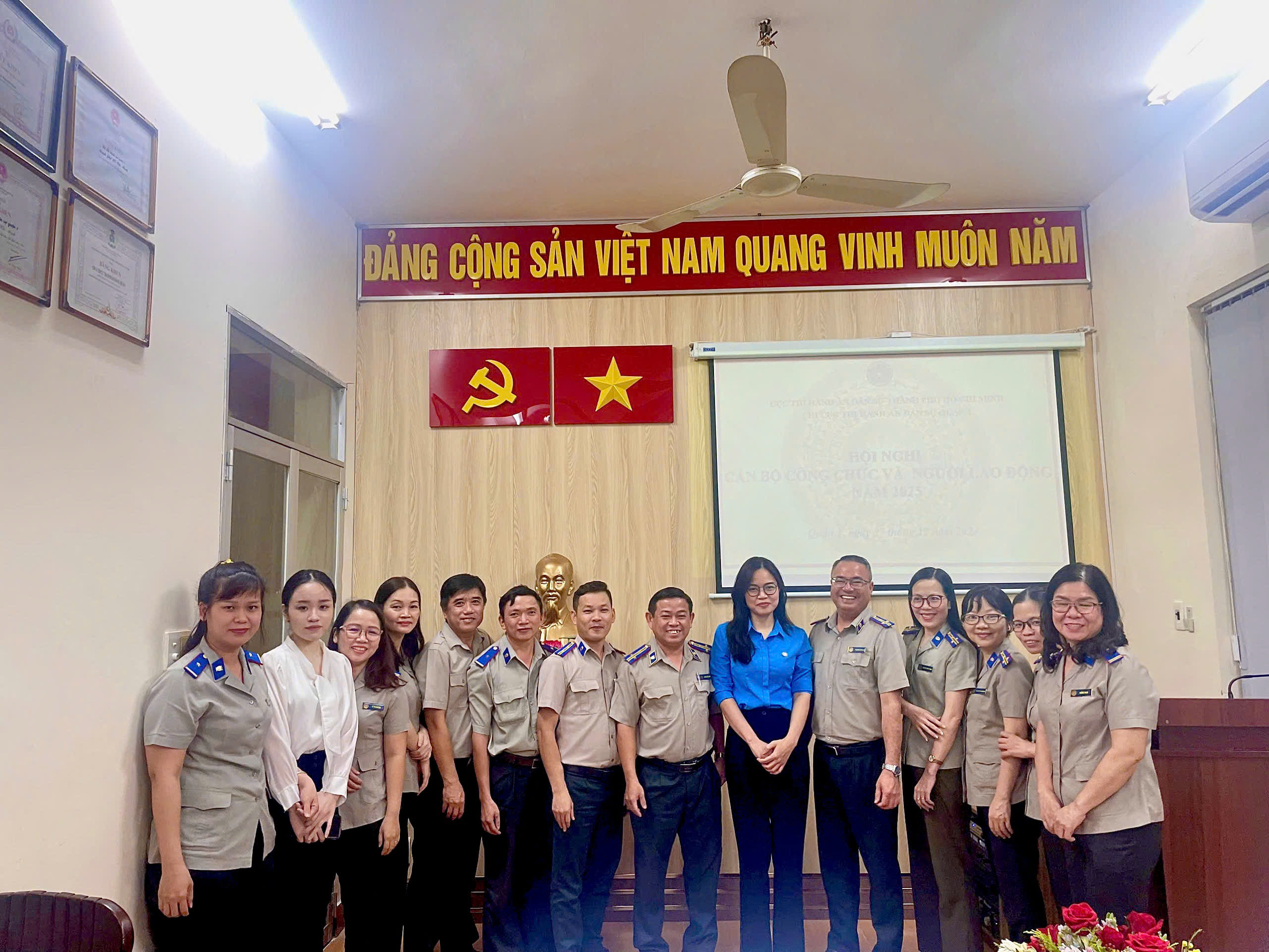 Chi cục Thi hành án dân sự Quận 1 tổ chức thành công Hội nghị công chức, người lao động năm 2025