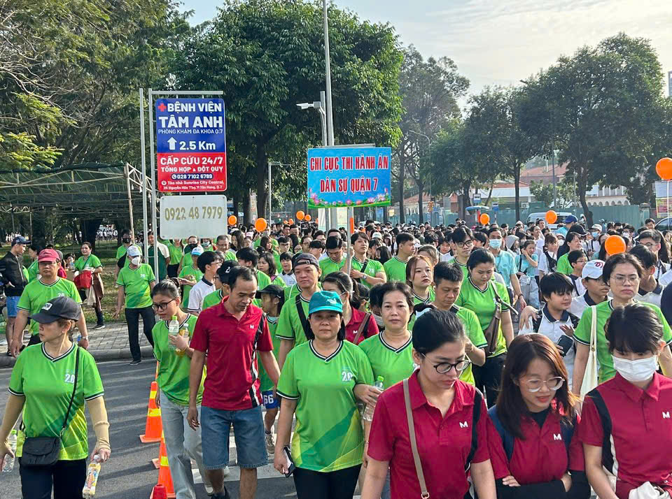 Chi cục THADS Quận 7 Tham Gia Đi Bộ Từ Thiện Đinh Thiện Lý Lần Thứ 20 Năm 2025