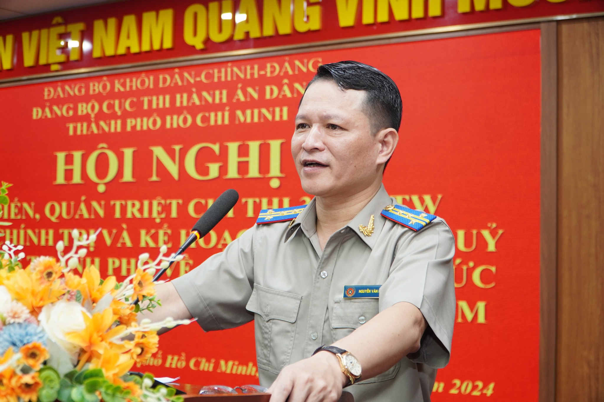 Cục Thi hành án dân sự TP. Hồ Chí Minh thực hiện nghiêm công tác phòng, chống tham nhũng, tiêu cực năm 2025