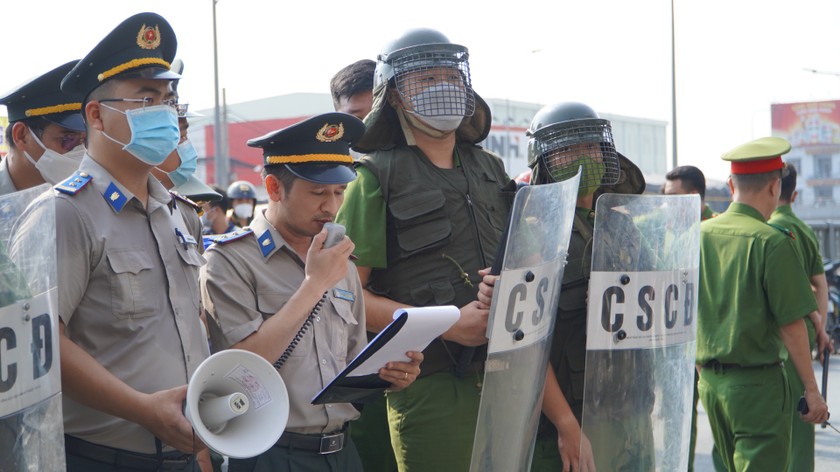 TP.HCM: Cưỡng chế buộc giao trả đất cho người được thi hành án