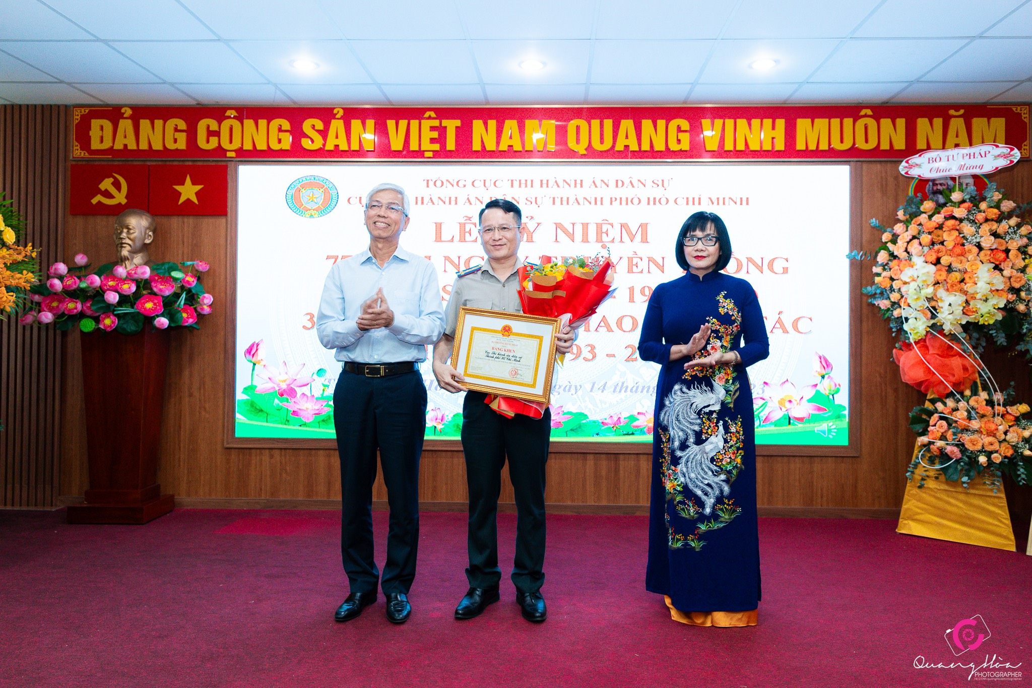 Cục THADS Thành phố Hồ Chí Minh tổ chức Lễ mít tinh kỷ niệm 77 năm Ngày truyền thống (19/7/1946 - 19/7/2023và 30 năm chuyển giao.