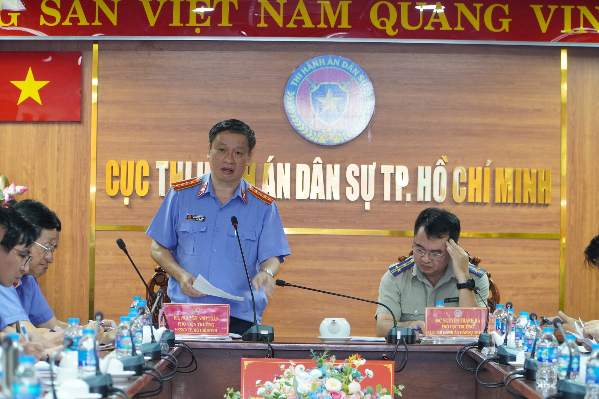 Công bố kết luận kiểm tra trực tiếp tại Cục THADS TPHCM