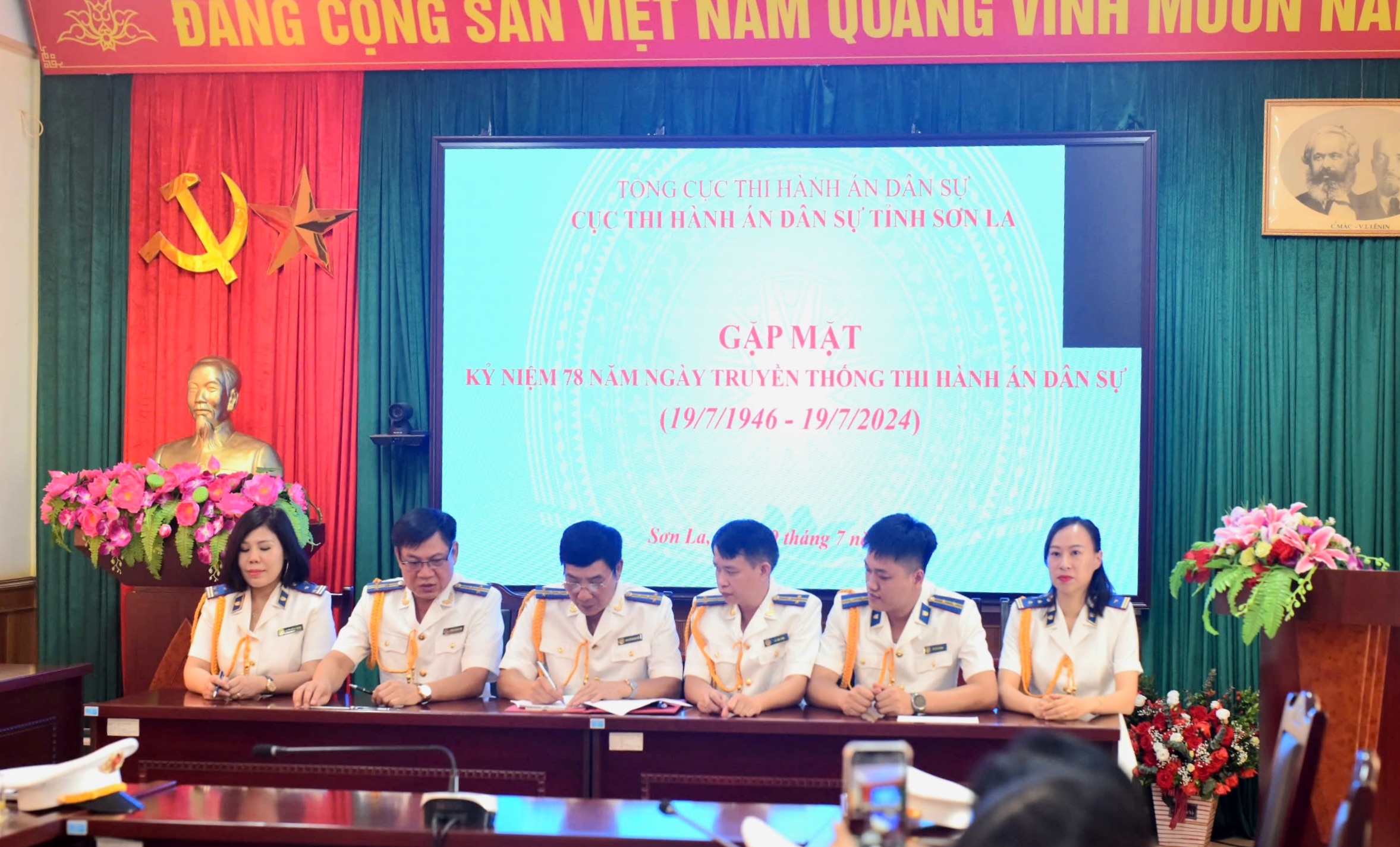 Chi hội luật gia Cục Thi hành án dân sự tỉnh Sơn La tổ chức Đại hội Chi hội luật gia nhiệm kỳ 2020 - 2025.