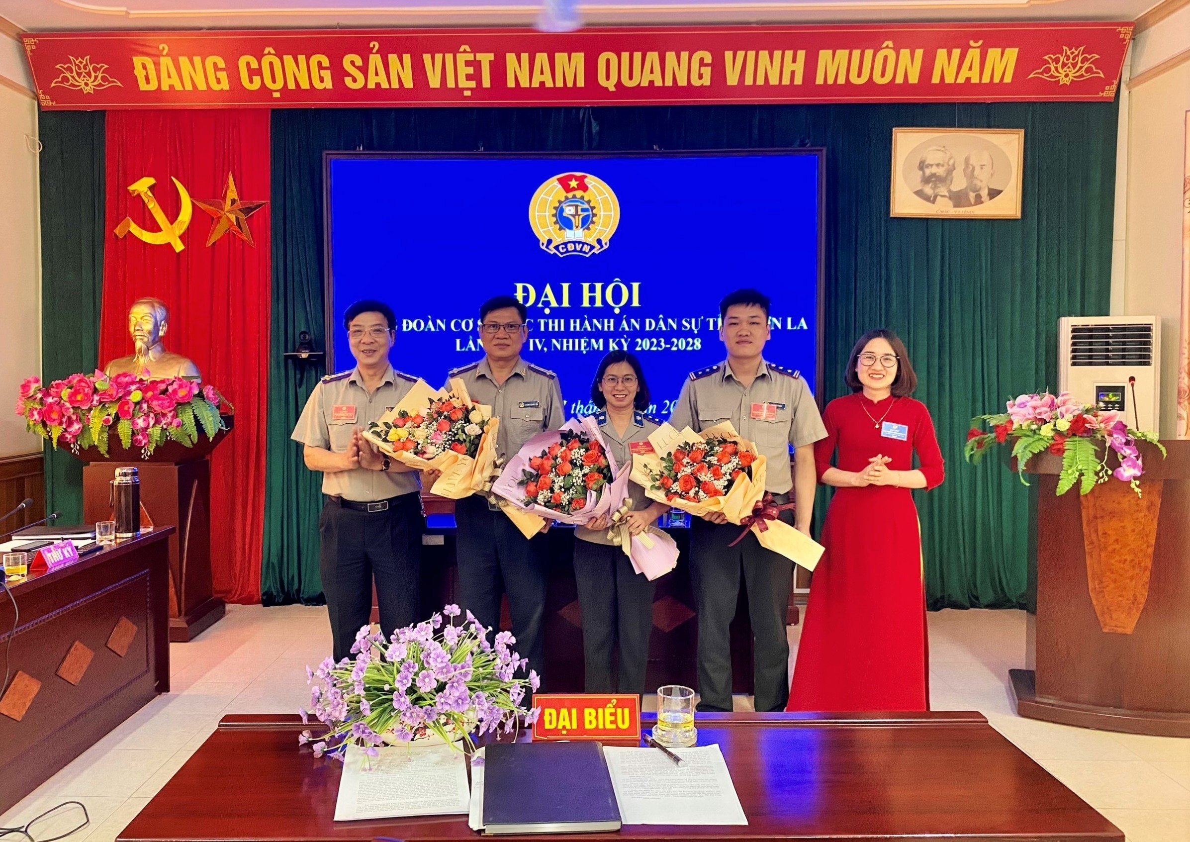 Đại hội công đoàn cơ sở Cục Thi hành án dân sự tỉnh Sơn La nhiệm kỳ 2023-2028