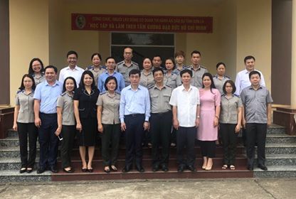 Sáng ngày 24 tháng 10 năm 2019, Đoàn công tác Văn phòng Trung ương Đảng do đồng chí Trần Việt Hùng, Phó Chánh Văn phòng làm trưởng đoàn thăm, làm việc tại Cục THADS tỉnh Sơn La