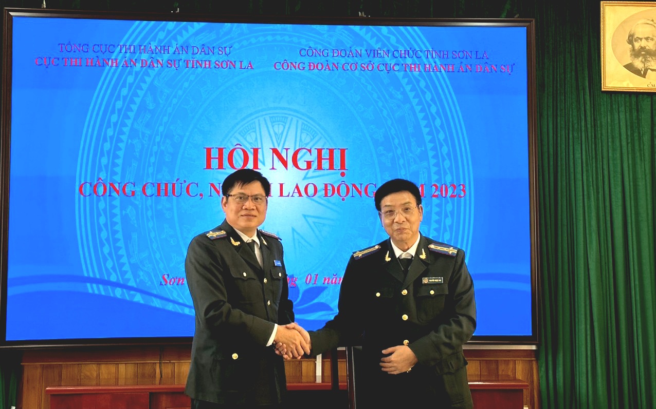 Cục Thi hành án dân sự tỉnh Sơn La tổ chức Hội nghị công chức và người lao động năm 2023