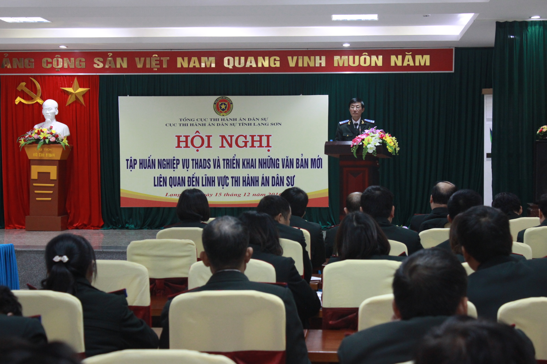 Hội nghị tập huấn nghiệp vụ THADS và triển khai những văn bản mới liên quan đến lĩnh vực THADS