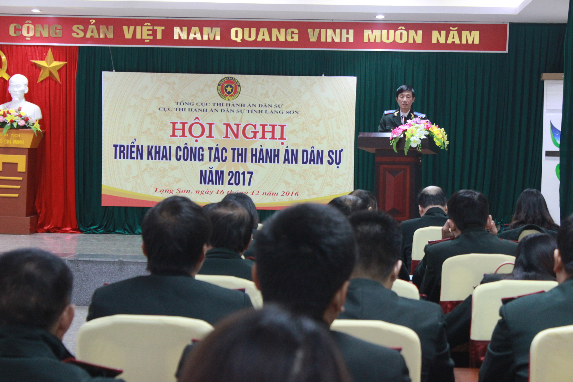 Hội nghị triển khai công tác Thi hành án dân sự năm 2017