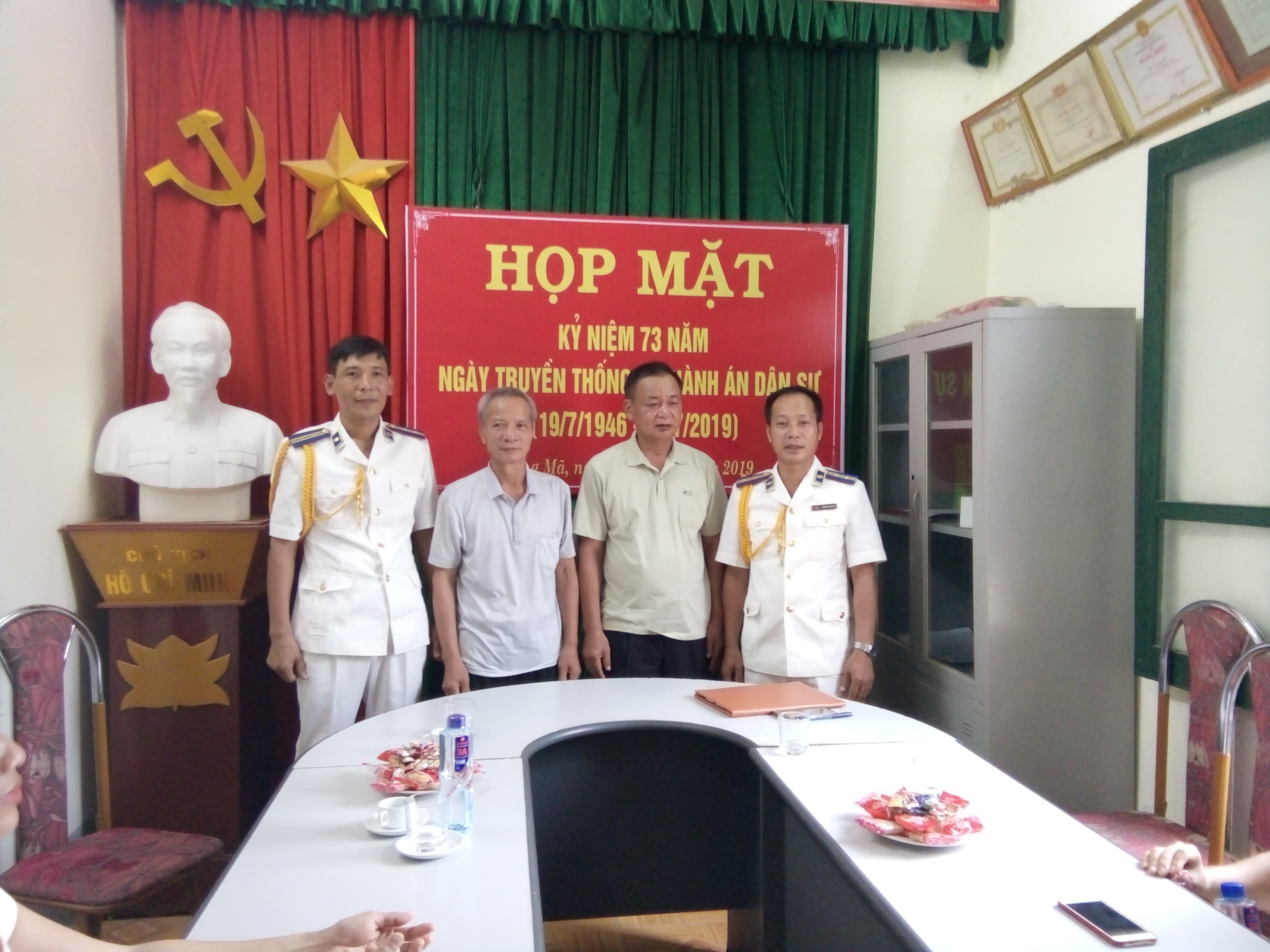 Chi cục Thi hành án dân sự huyện Sông Mã tổ chức gặp mặt Kỷ niệm 73 năm ngày truyền thống Thi hành án dân sự (19/7/1946-19/7/2019)