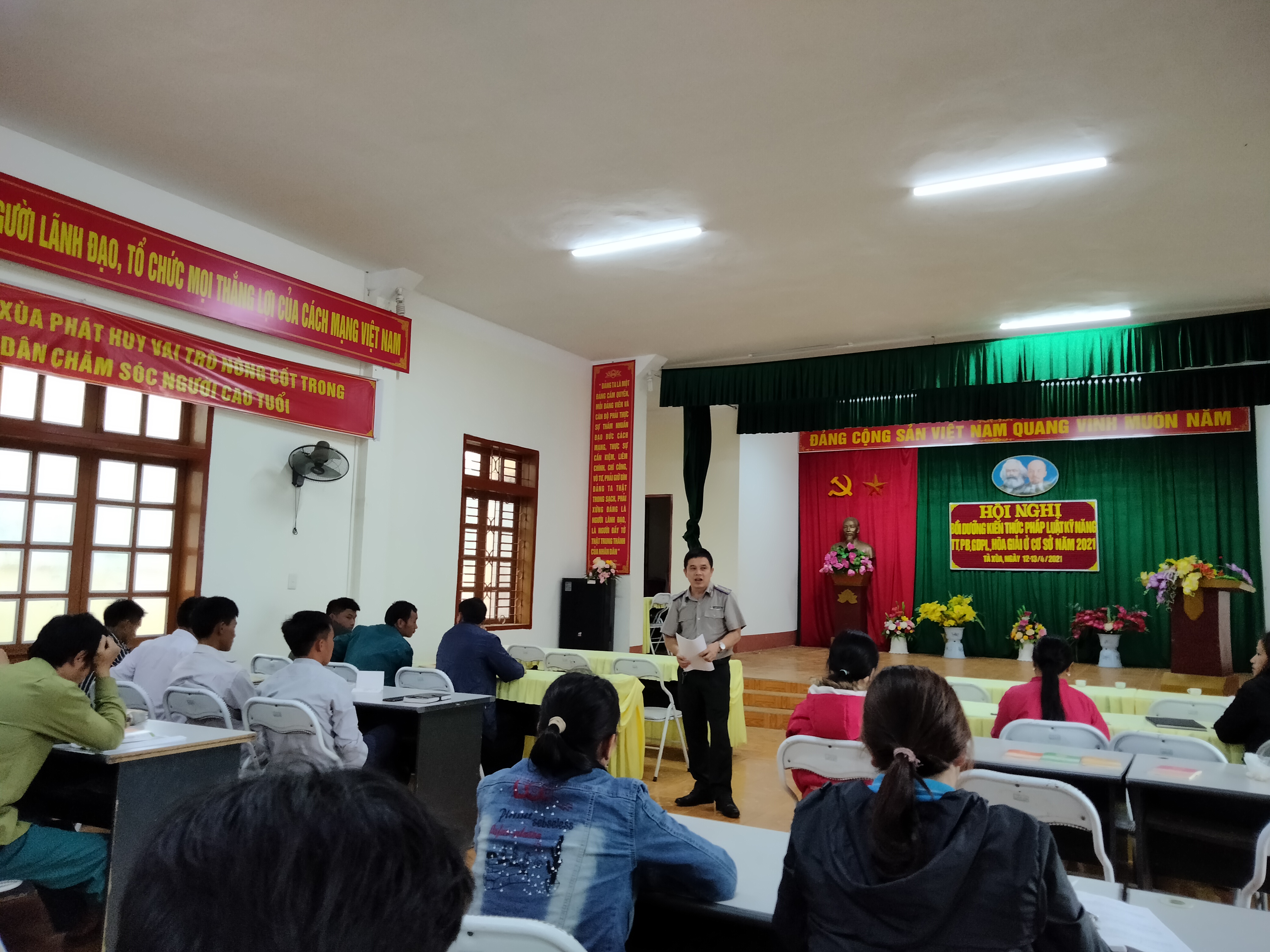 Chi cục Thi hành án dân sự huyện Bắc Yên tích cực thực hiện nhiệm vụ tuyên truyền, phổ biến giáo dục pháp luật về thi hành án dân sự