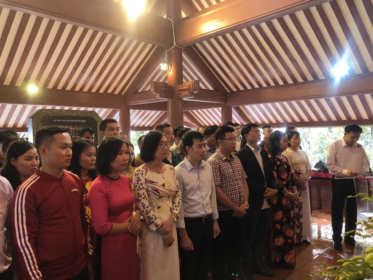 Thi hành án tỉnh Lạng Sơn báo công dâng Bác, thăm quan Khu Di tích lịch sử K9, Đá Chông, Ba Vì, Hà Nội