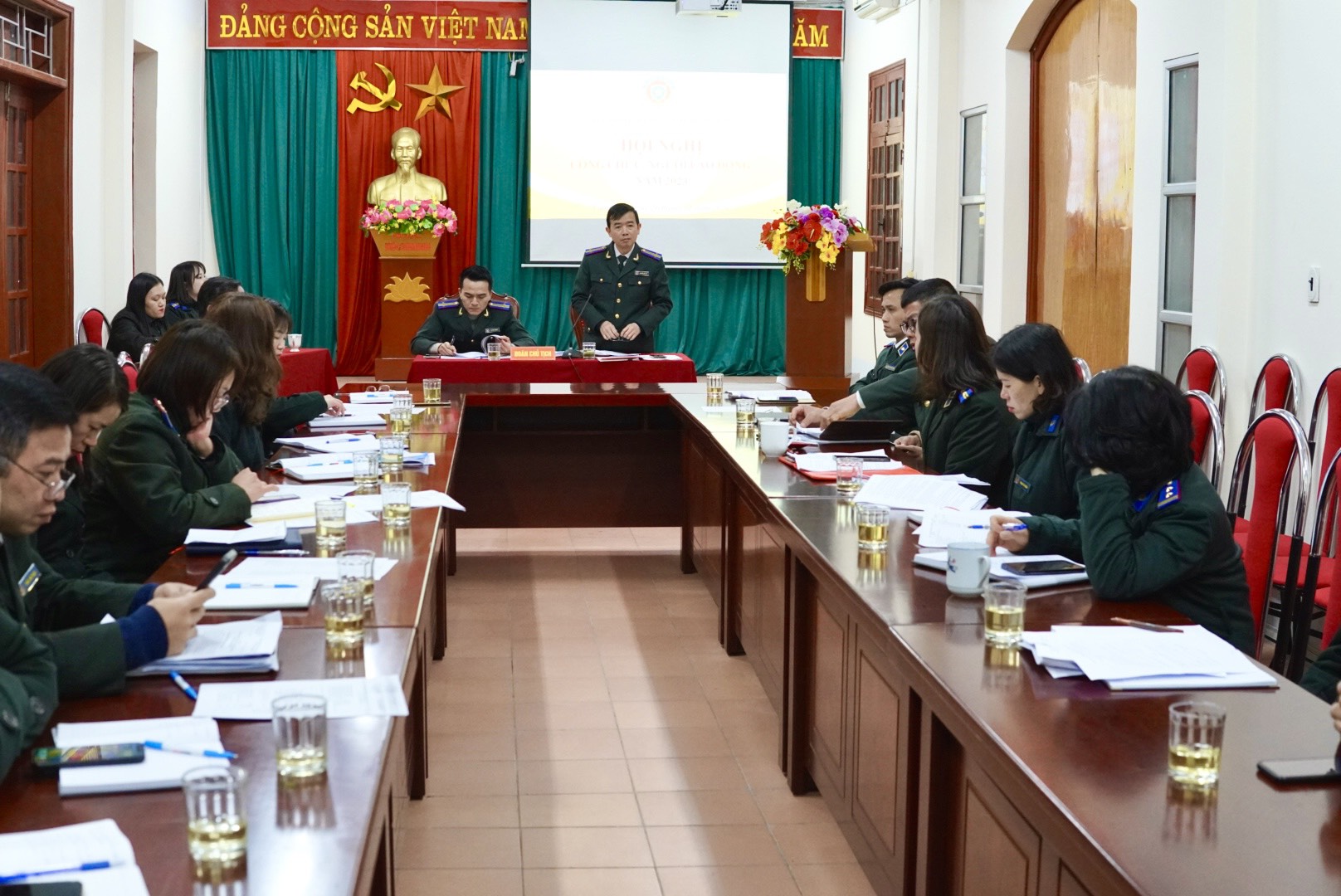 CỤC THI HÀNH ÁN DÂN SỰ TỈNH LẠNG SƠN TỔ CHỨC HỘI NGHỊ CÔNG CHỨC, NGƯỜI LAO ĐỘNG NĂM 2023