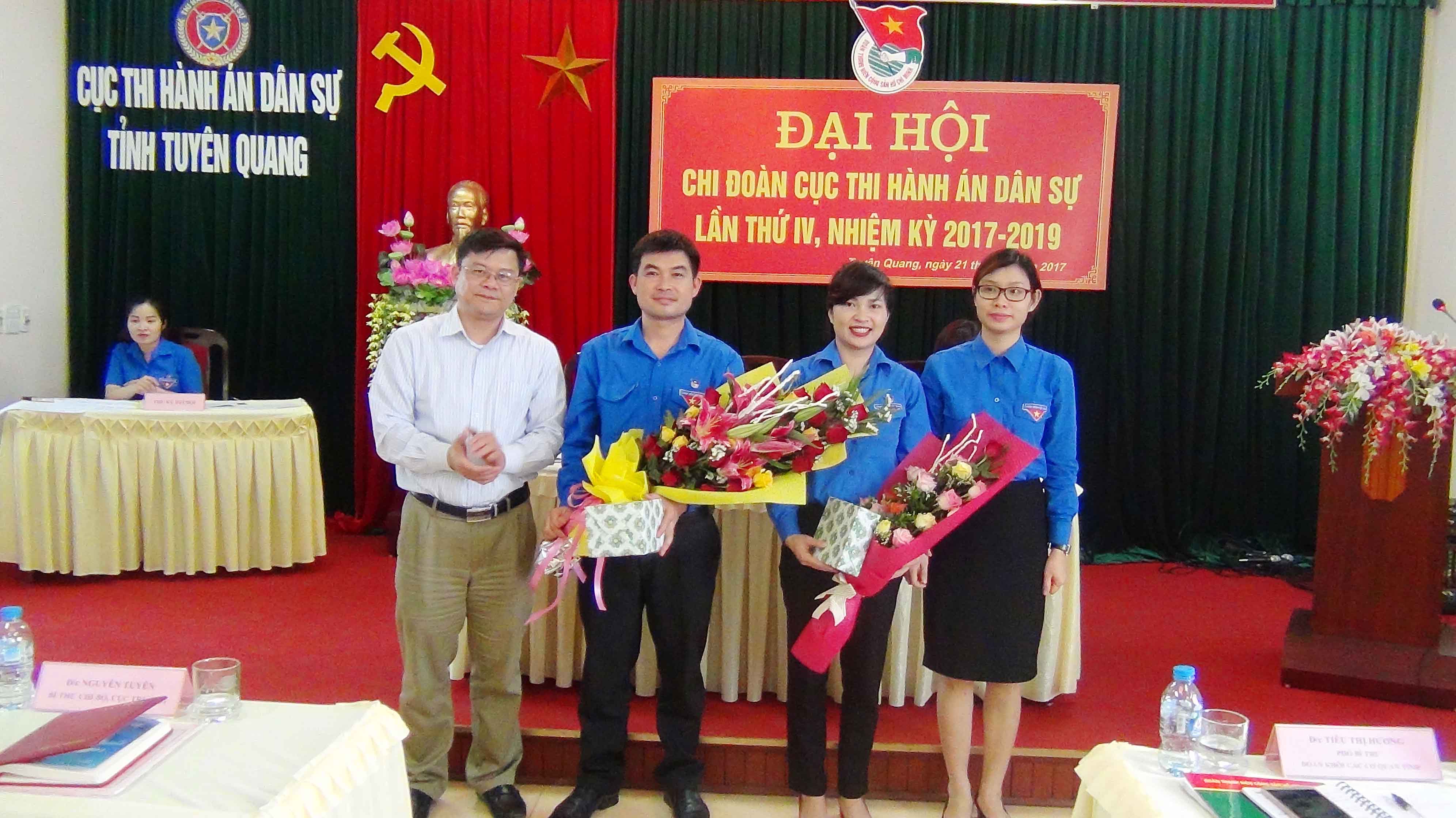 Chi đoàn Cục thi hành án dân sự tổ chức Đại hội nhiệm kỳ 2017-2019