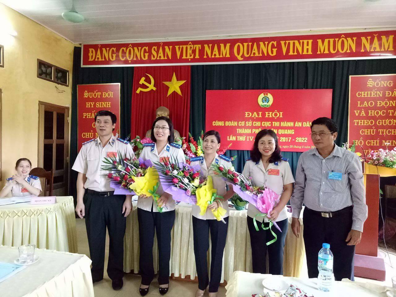 Công đoàn cơ sở Chi cục Thi hành án dân sự thành phố Đại hội lần thứ IV, nhiệm kỳ 2017 - 2022