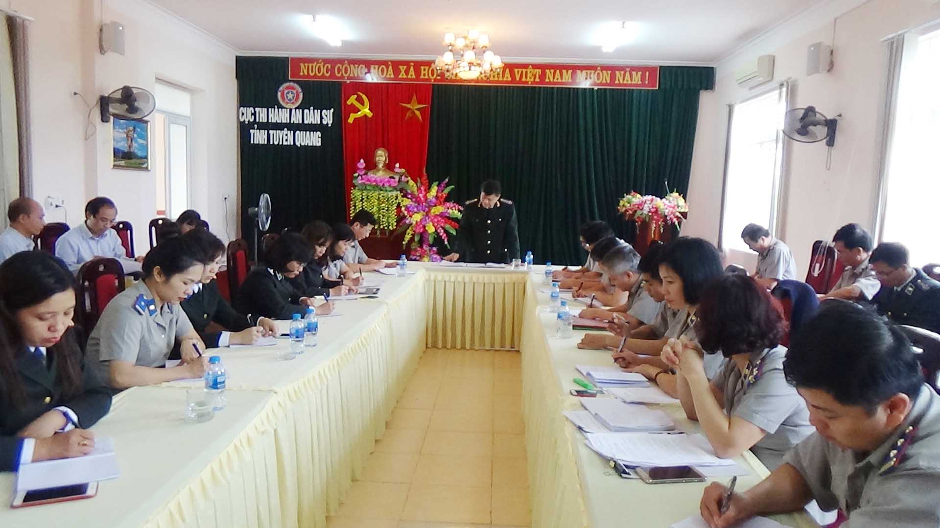 Giám sát việc lãnh đạo, chỉ đạo thực hiện Chỉ thị số 10-CT/TW của Ban Bí thư khóa X về nâng cao chất lượng sinh hoạt Chi bộ; Nghị quyết TW4 khóa XI, XII về công tác xây dựng Đảng và Chỉ thị số 05-CT/TW của Bộ Chính trị tại Chi bộ Cục THADS.