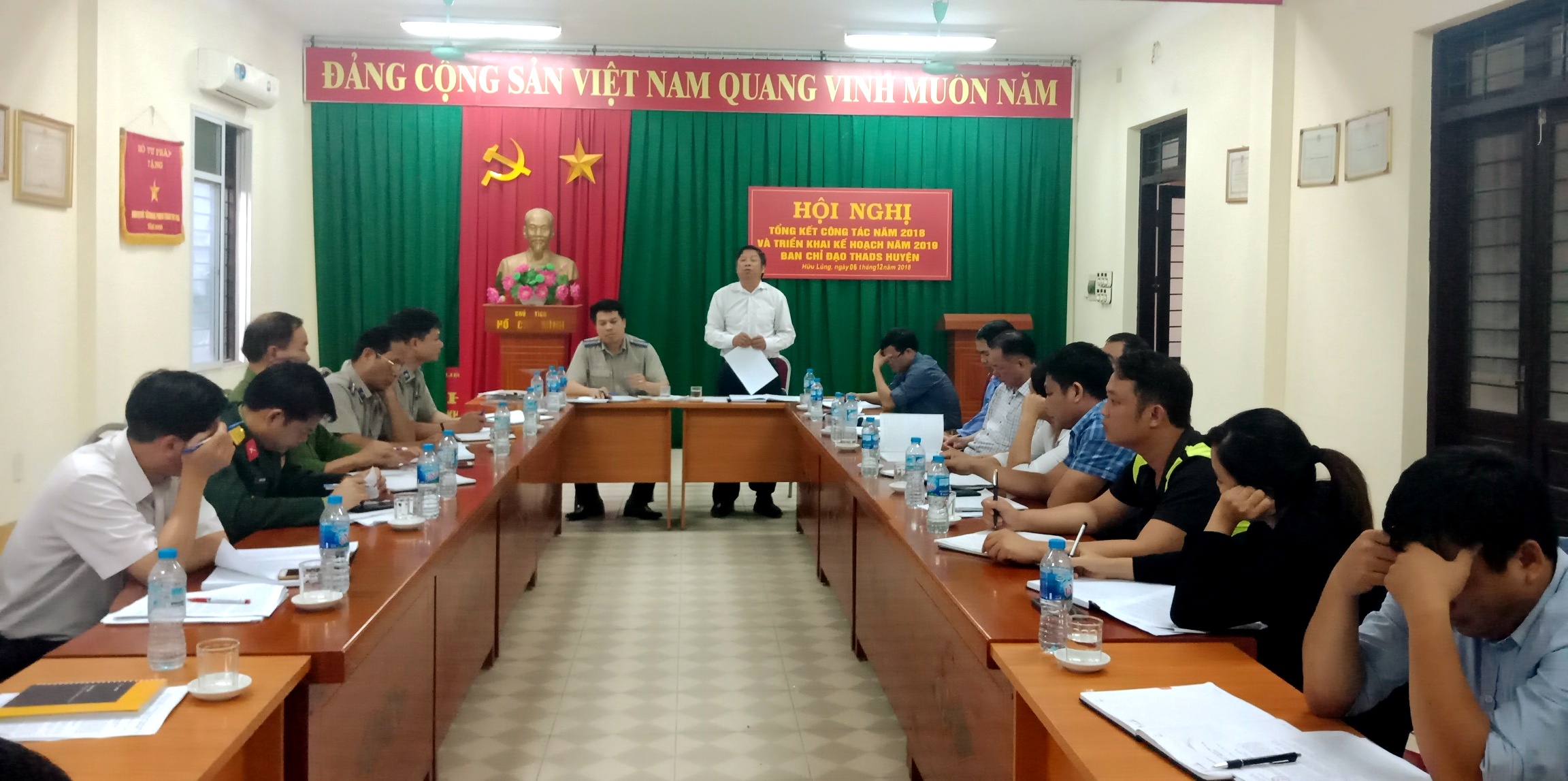 Ban chỉ đạo THADS huyện Hữu Lũng tổng kết công tác chỉ đạo năm 2019