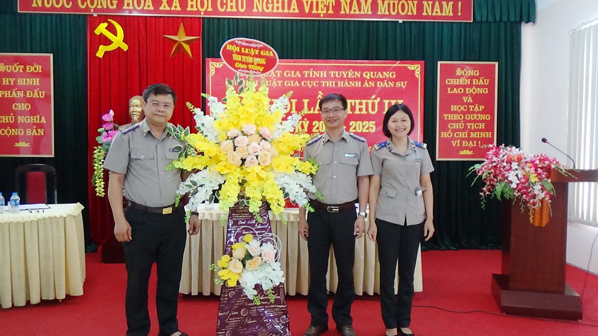 Đại hội Chi hội Luật gia Cục Thi hành án dân sự tỉnh Tuyên Quang lần thứ III, nhiệm kỳ 2020 – 2025.