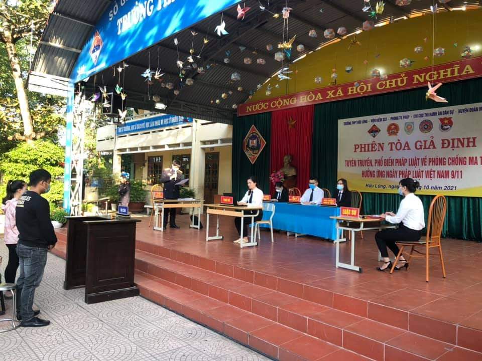 Chi cục THADS huyện Hữu Lũng: Phối hợp tổ chức chương trình hưởng ứng ngày Pháp luật Việt Nam 09/11