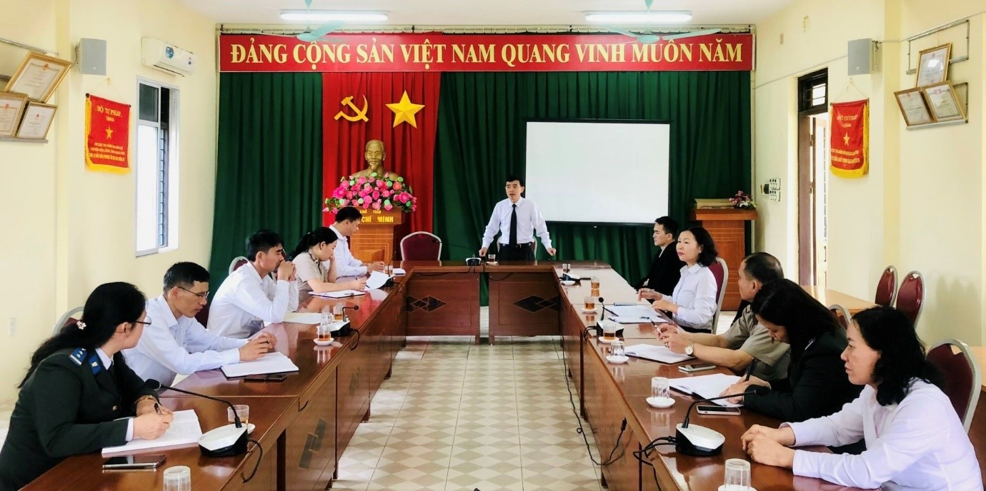 Hữu Lũng: Lãnh đạo Cục THADS tỉnh Lạng Sơn dự giao ban, chúc tết và thăm hỏi gia đình công chức thuộc đối tượng gia đình chính sách nhân dịp Xuân Giáp Thìn 2024