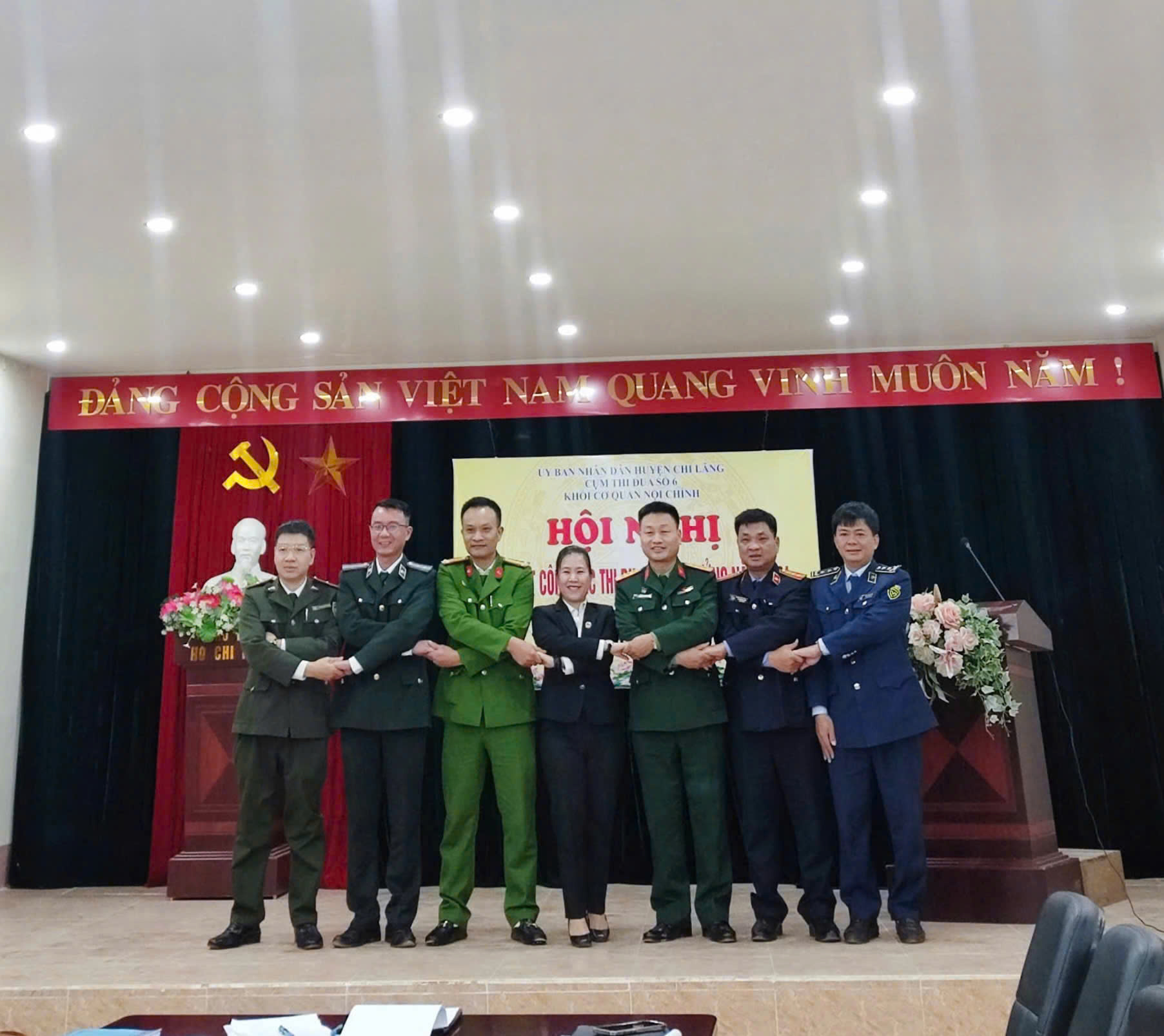 Tổng kết công tác thi đua, khen thưởng của Cụm thi đua số 6 – Khối các cơ quan nội chính huyện Chi Lăng