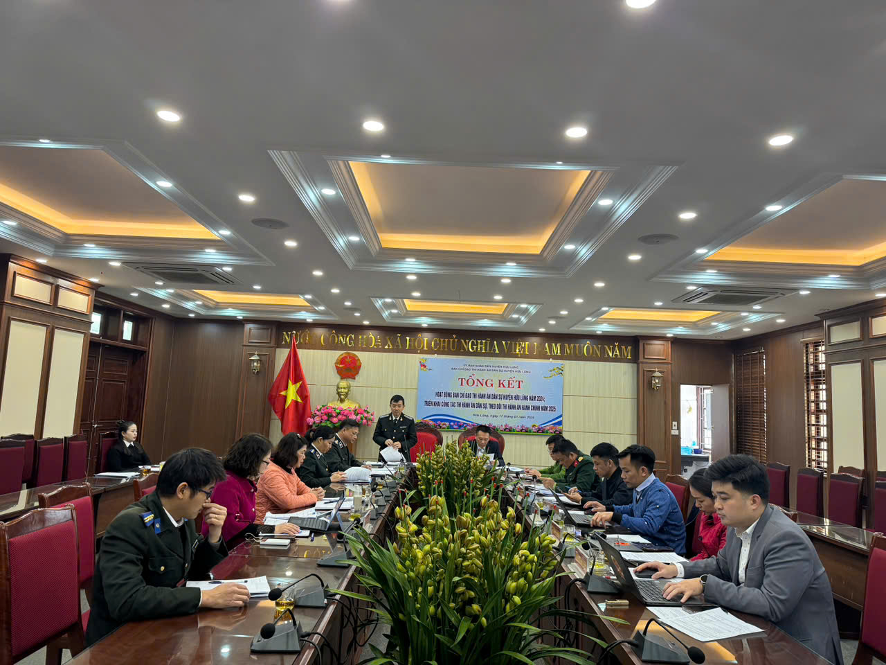 Hữu Lũng: Hội nghị tổng kết hoạt động của Ban Chỉ đạo THADS năm 2024; triển khai nhiệm vụ năm 2025