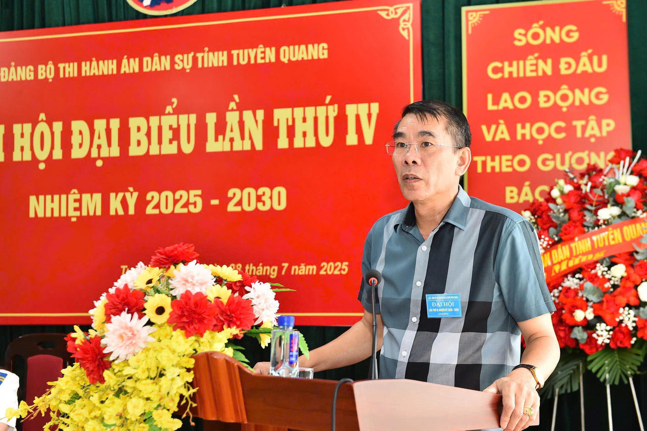 Ông Ngô Xuân Nam, Phó Bí thư chuyên trách Đảng ủy UBND tỉnh Tuyên Quang