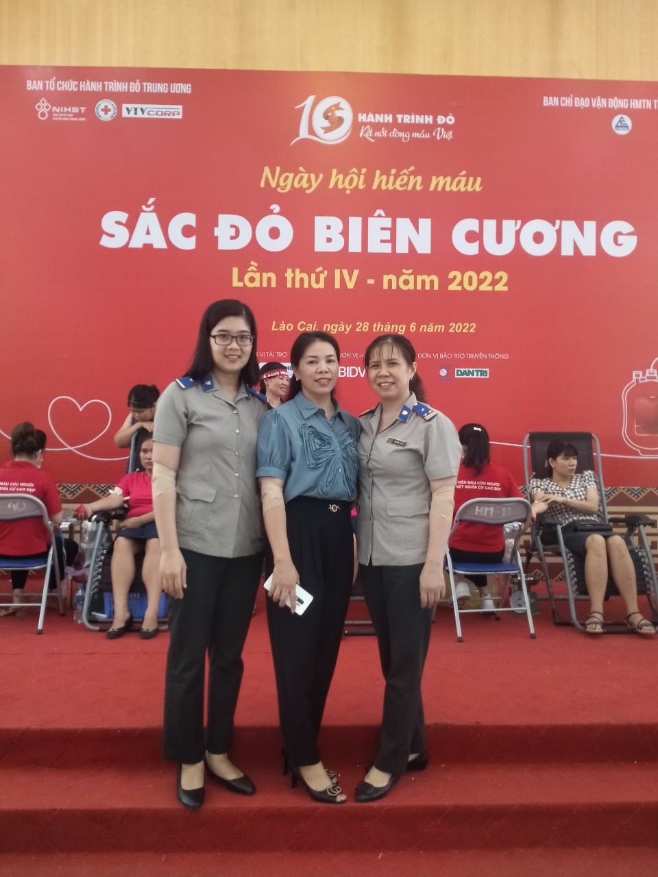 Ngày Hội hiến máu “Sắc đỏ biên cương”