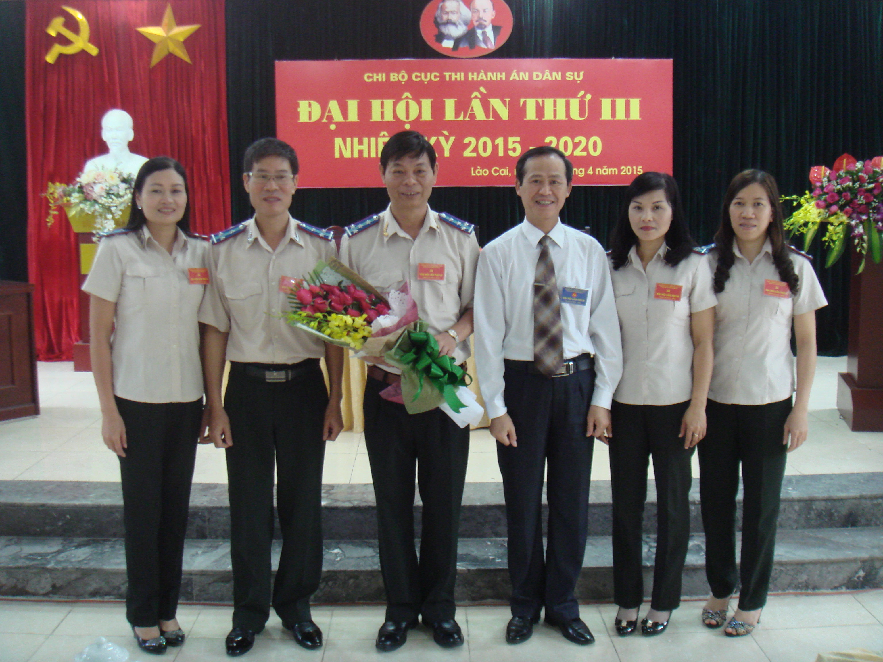 Đại hội Chi bộ Cục Thi hành án dân sự tỉnh Lào Cai lần thứ III, nhiệm kỳ 2015 - 2020