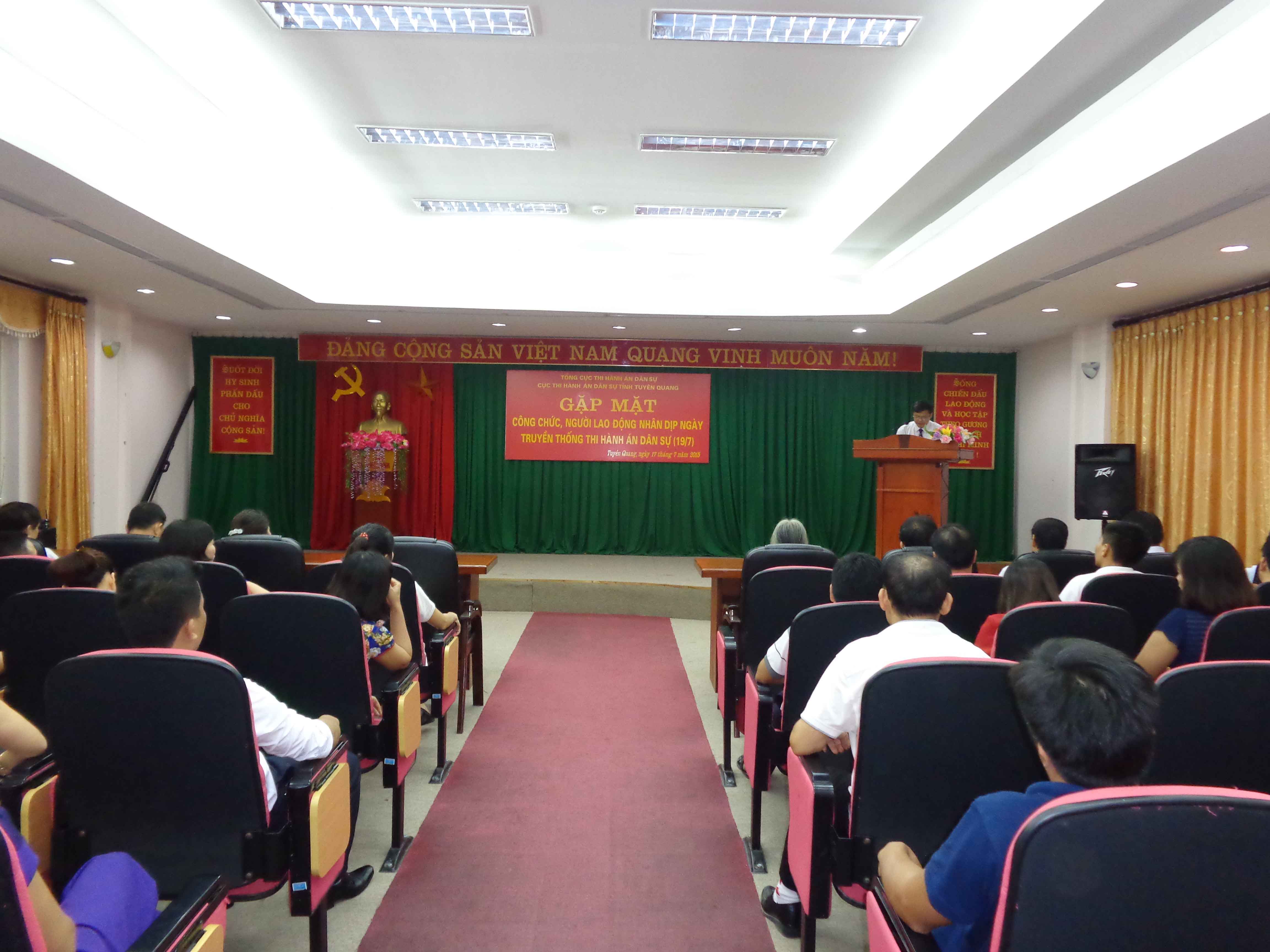 Gặp mặt, tọa đàm nhân Ngày Truyền thống ngành Thi hành án dân sự