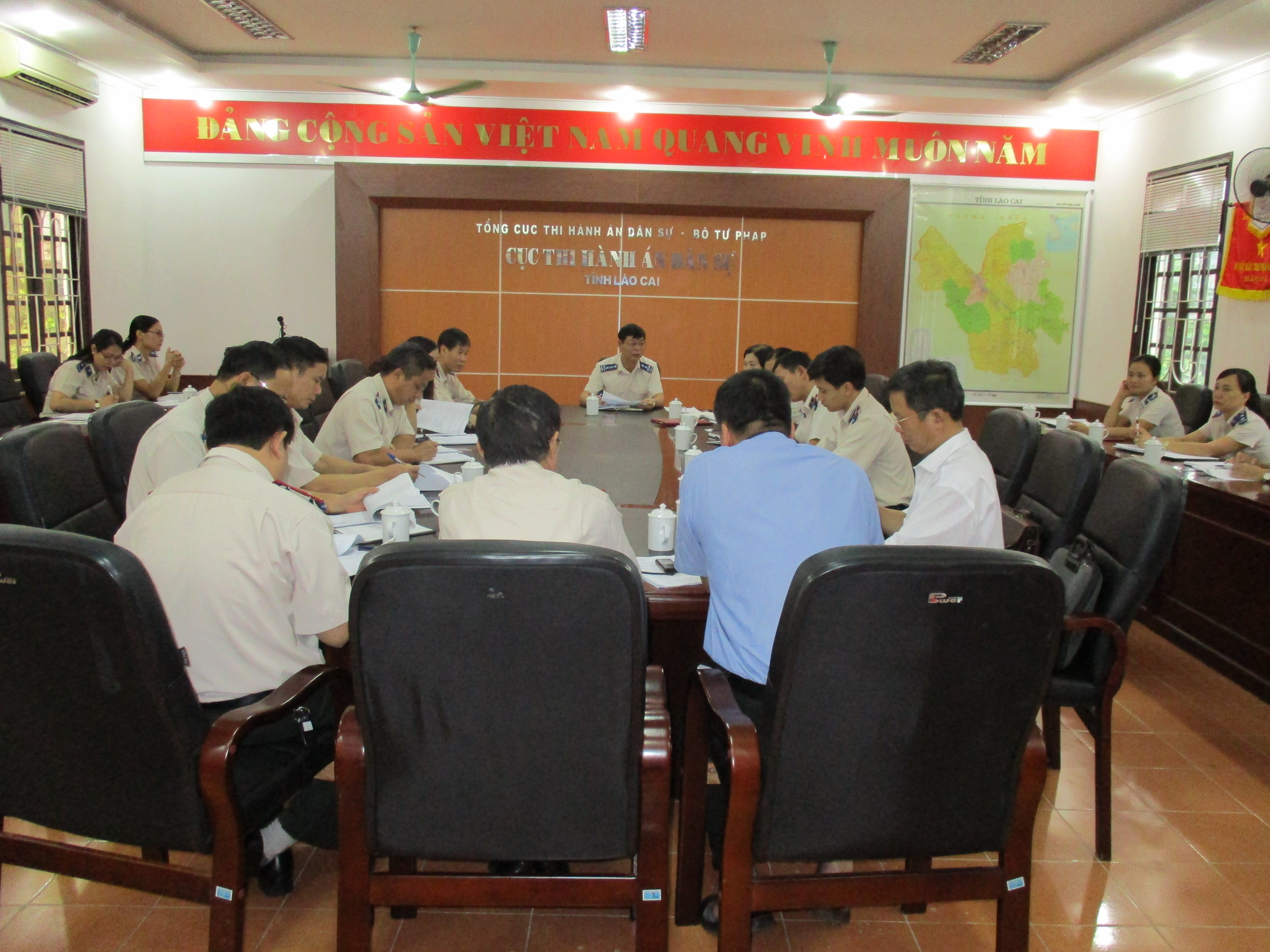 Tổ chức Giao ban đánh giá kết quả thực hiện Kế hoạch công tác năm 2015