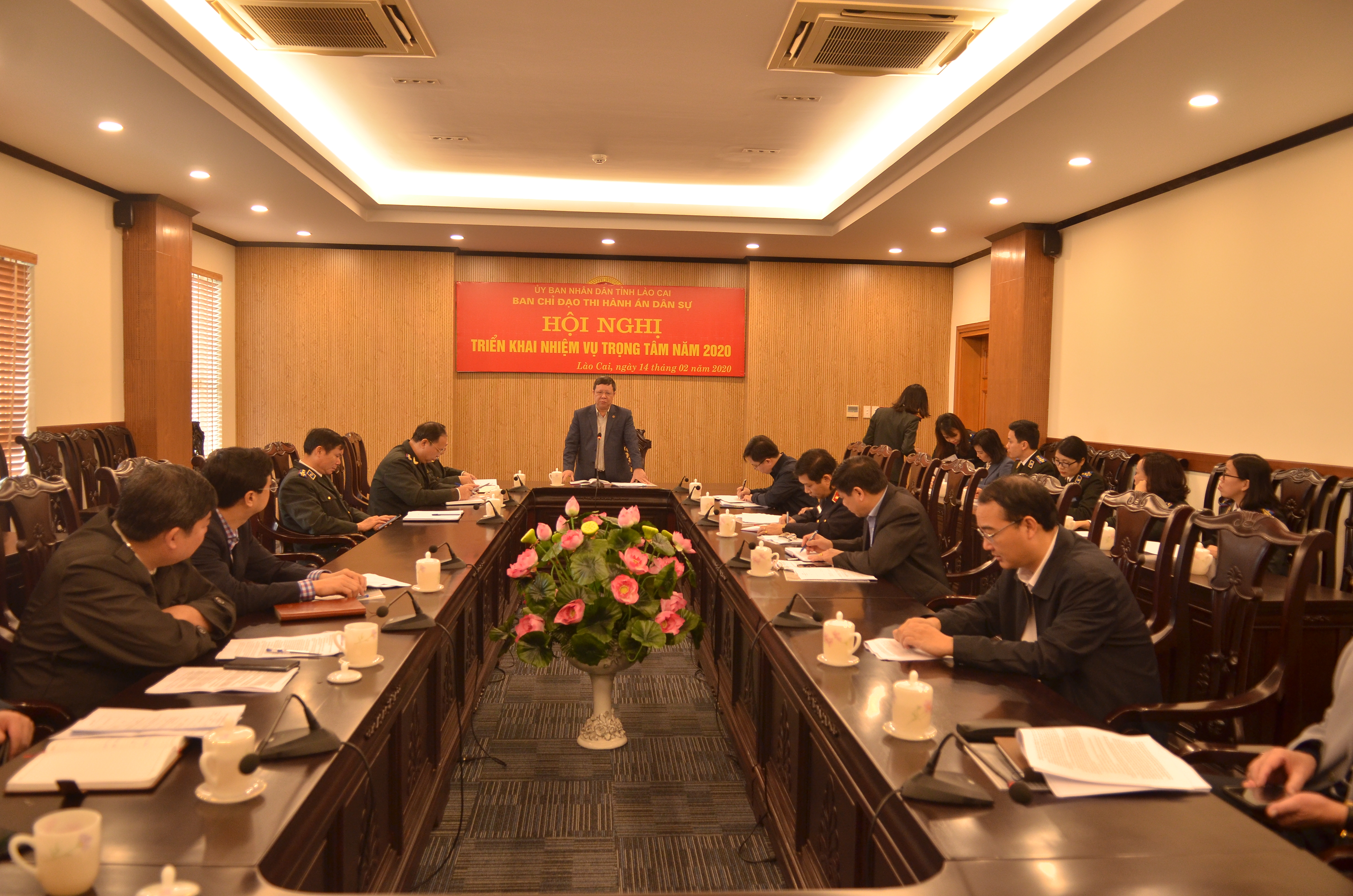 Ban Chỉ đạo Thi hành án dân sự tỉnh Lào Cai triển khai nhiệm vụ trọng tâm năm 2020