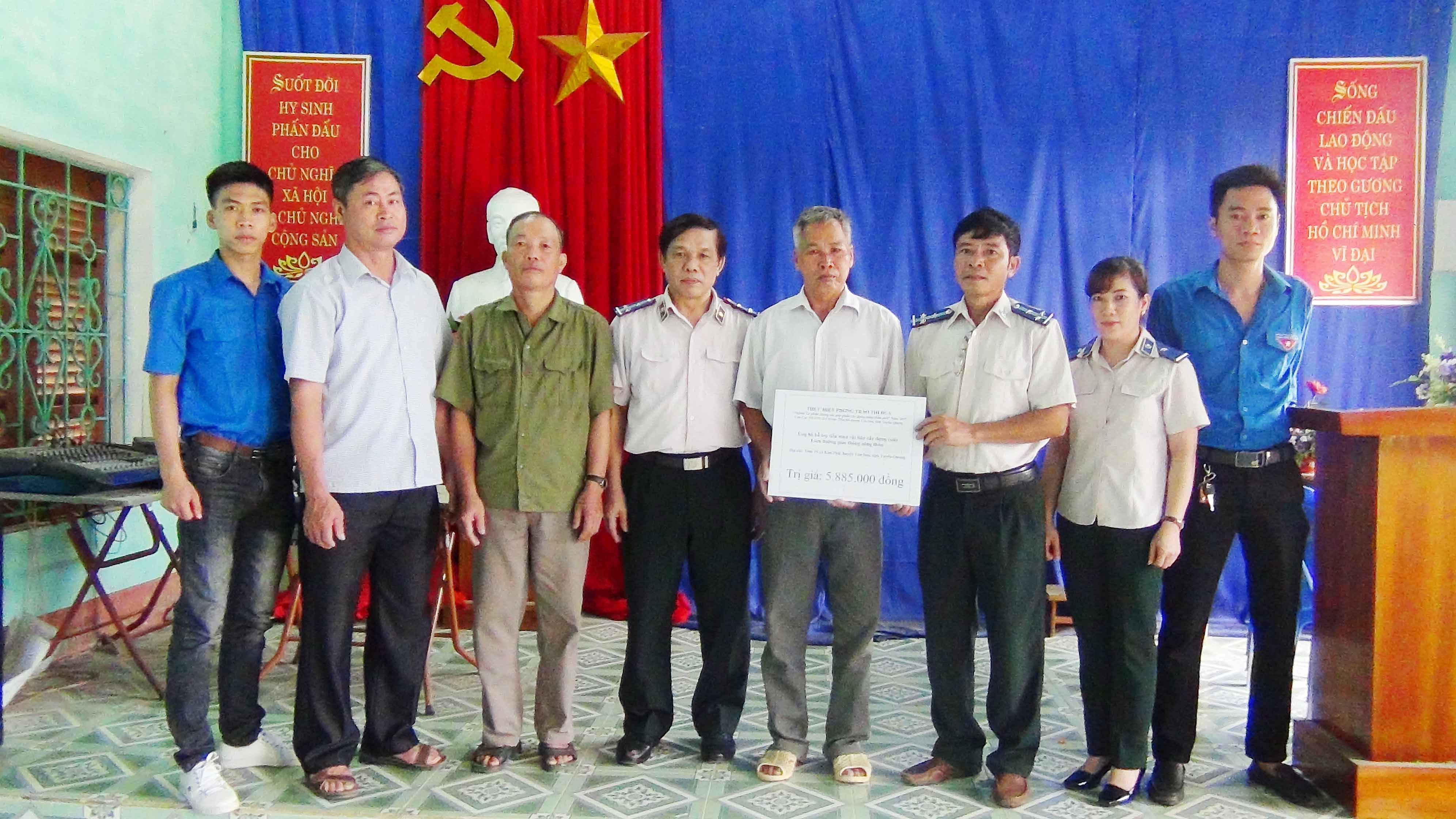 Cơ quan Thi hành án dân sự chung sức góp phần xây dựng nông thôn mới.