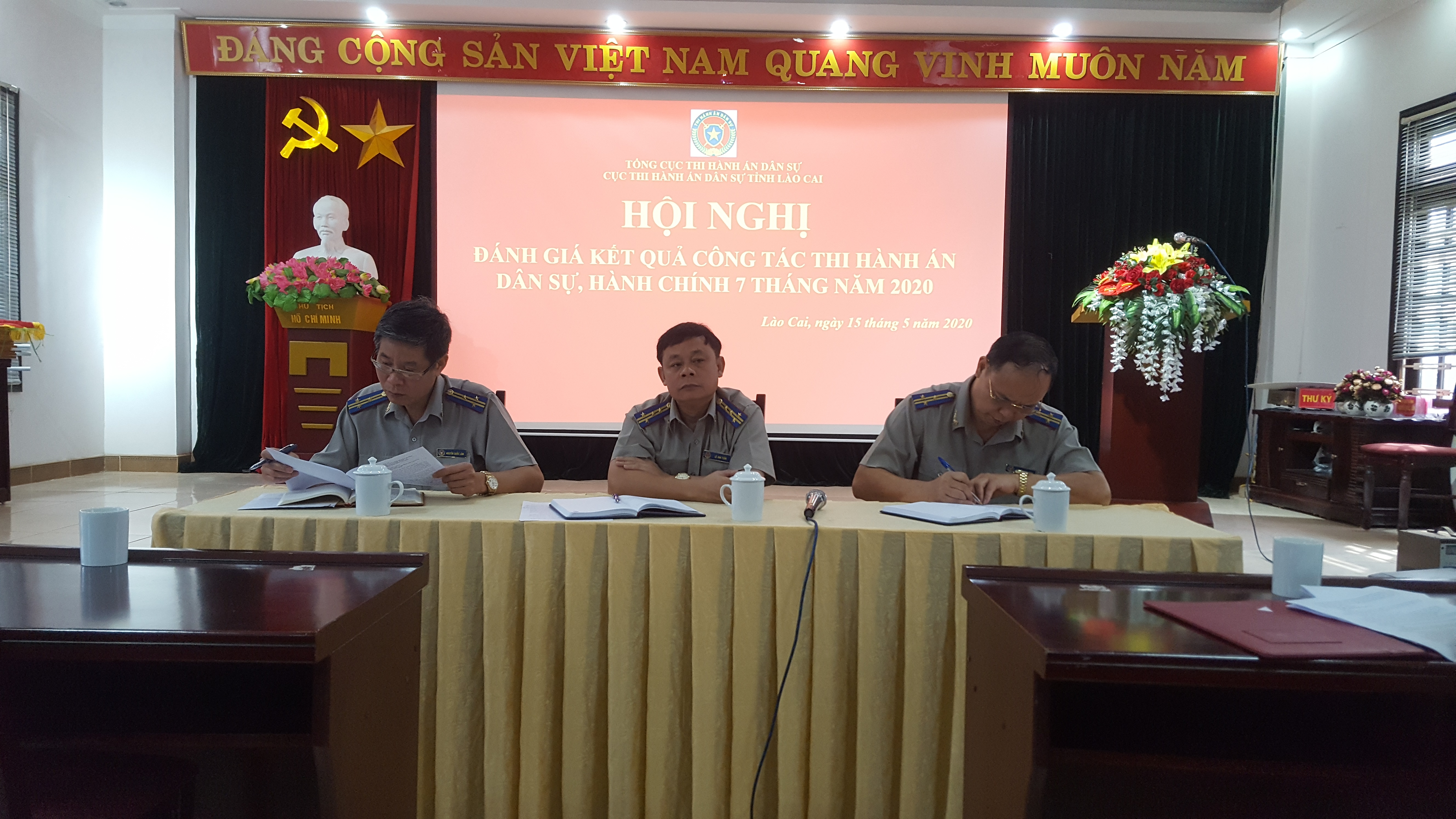 Cục THADS Lào Cai: Tổ chức Hội nghị đánh giá kết quả thực hiện các chỉ tiêu, nhiệm vụ 7 tháng năm 2020; Biểu dương điển hình tiên tiến  cấp cơ sở giai đoạn 2015 - 2020